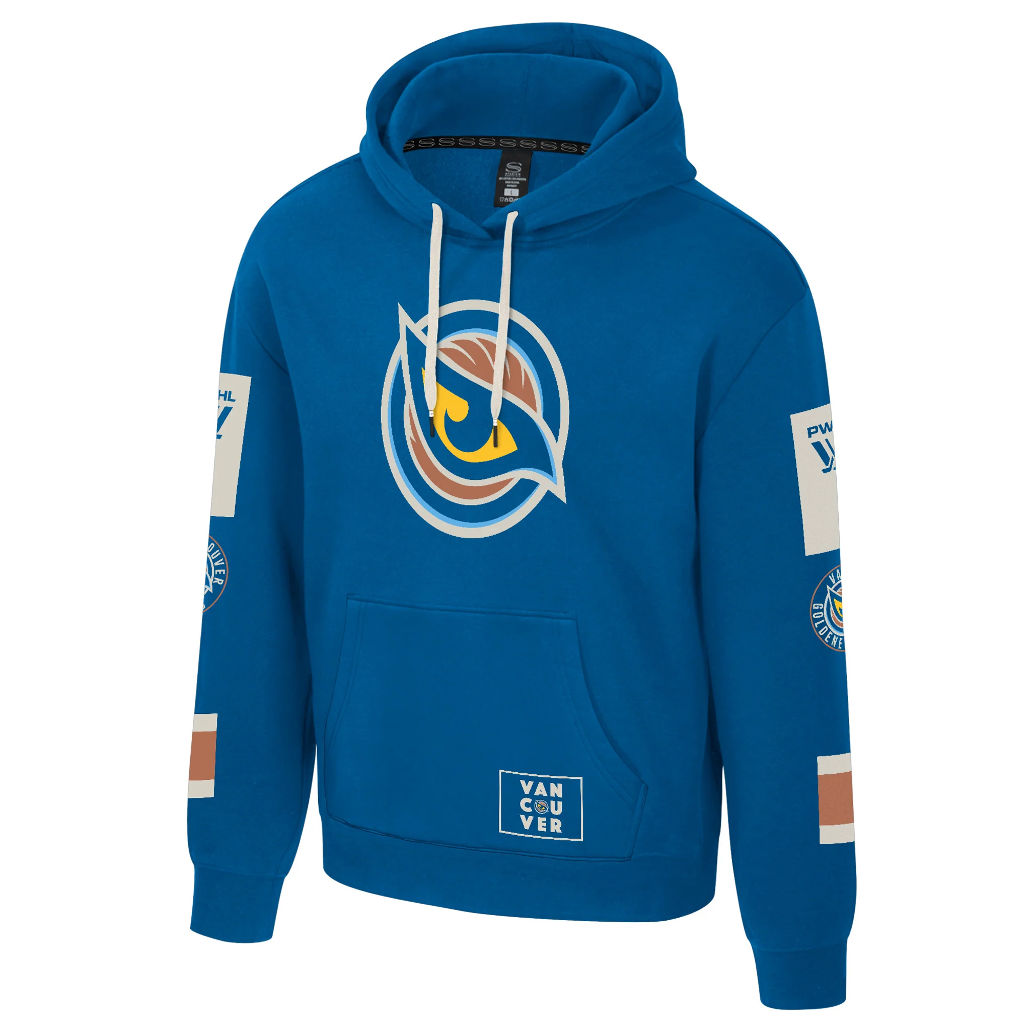 Adult Vancouver Goldeneyes Stadium Essentials City Star Hoodie