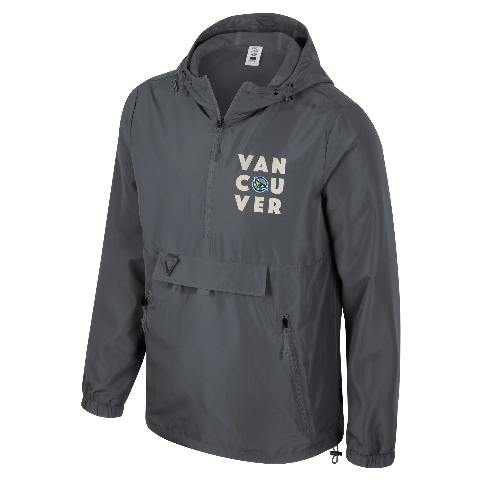 Adult Vancouver Goldeneyes Stadium Essentials Compete 1/4 Zip Jacket