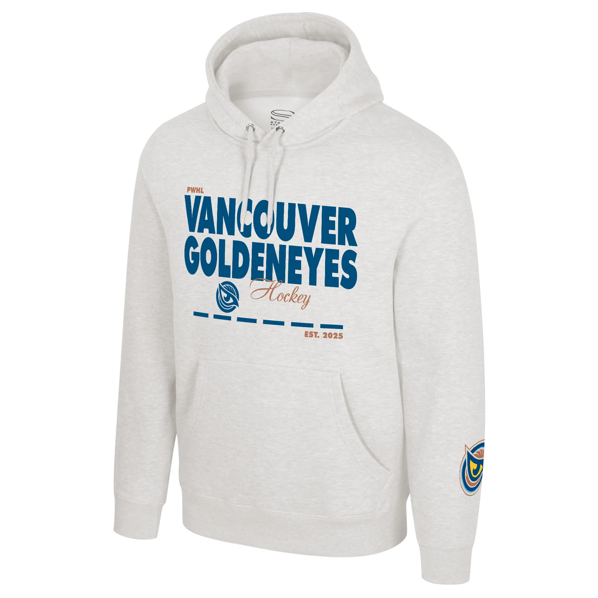 Adult Vancouver Goldeneyes Stadium Essentials No Time Hoodie