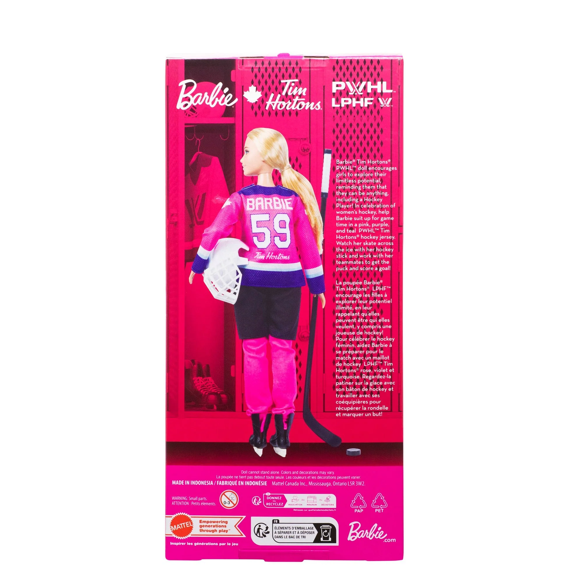 Barbie® Tim Hortons® PWHL™ Dolls - Image 6