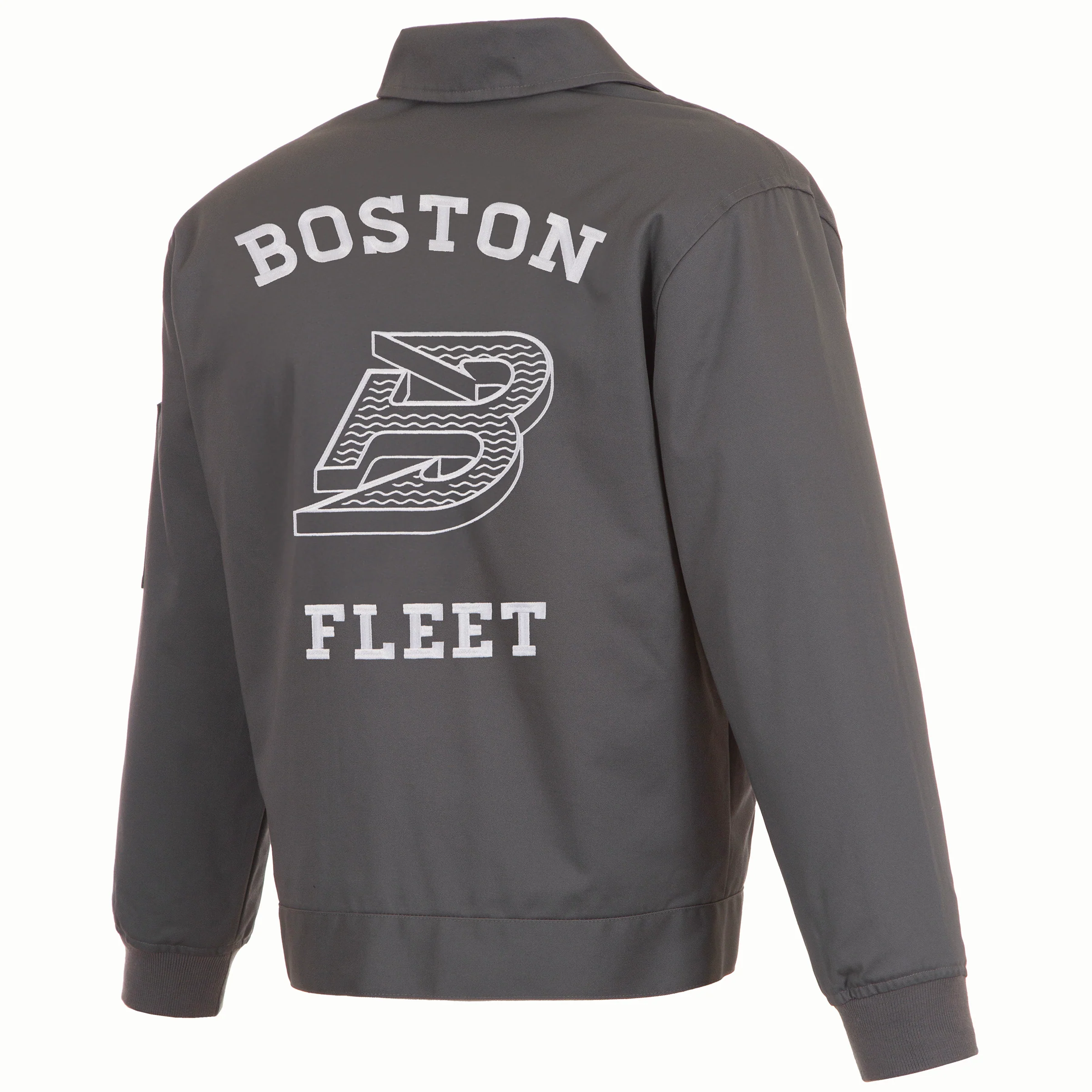 Boston Fleet Adult Twill Quilted Jacket