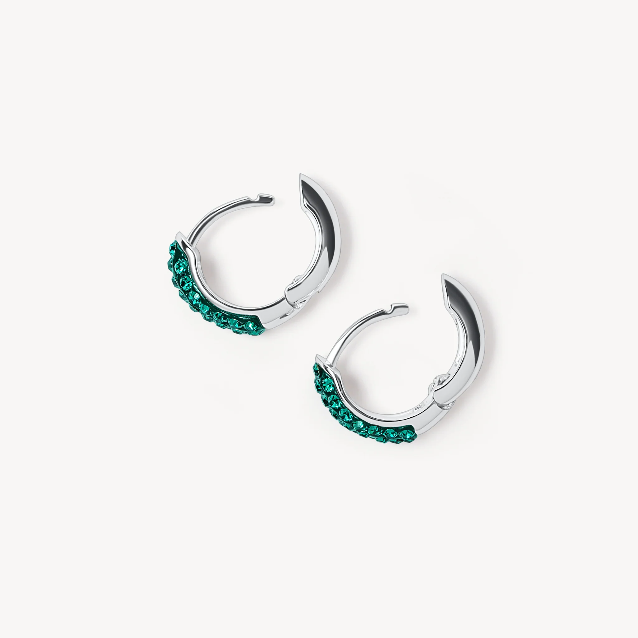 Boston Fleet Hillberg & Berk Mini Sparkle Hoops - Image 3