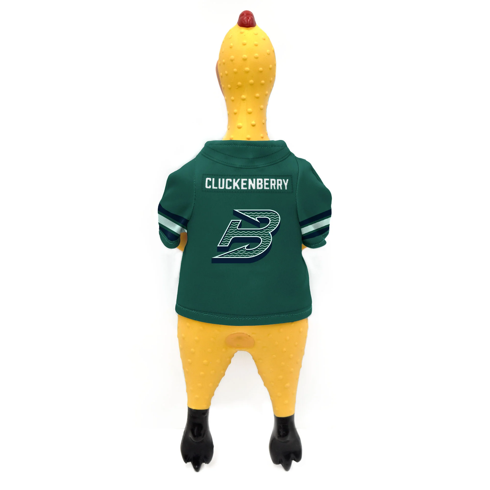 Boston Fleet Rubber Chicken Pet Toy - Image 2