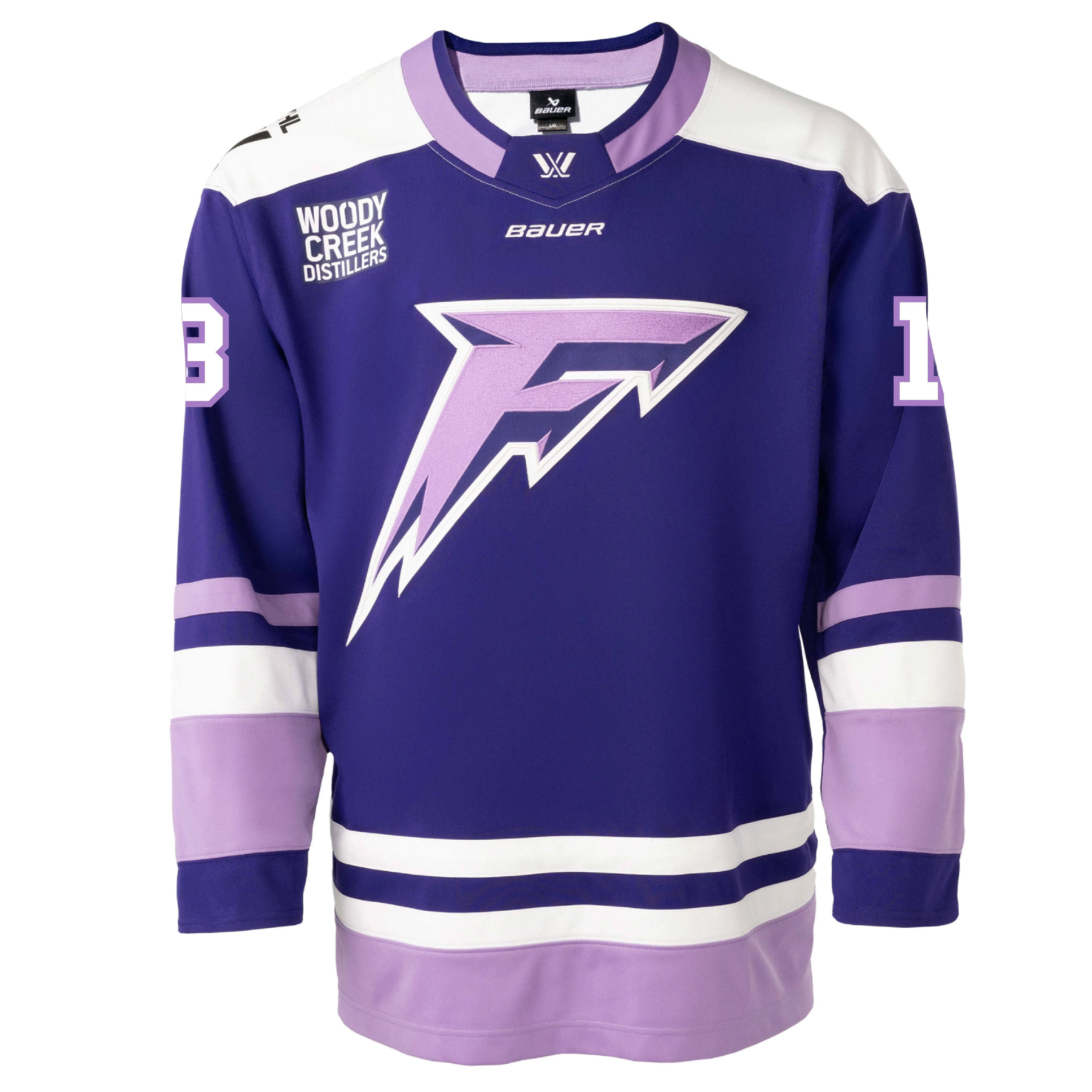 Grace Zumwinkle Minnesota Frost Youth Bauer Replica Home Jersey - Image 2