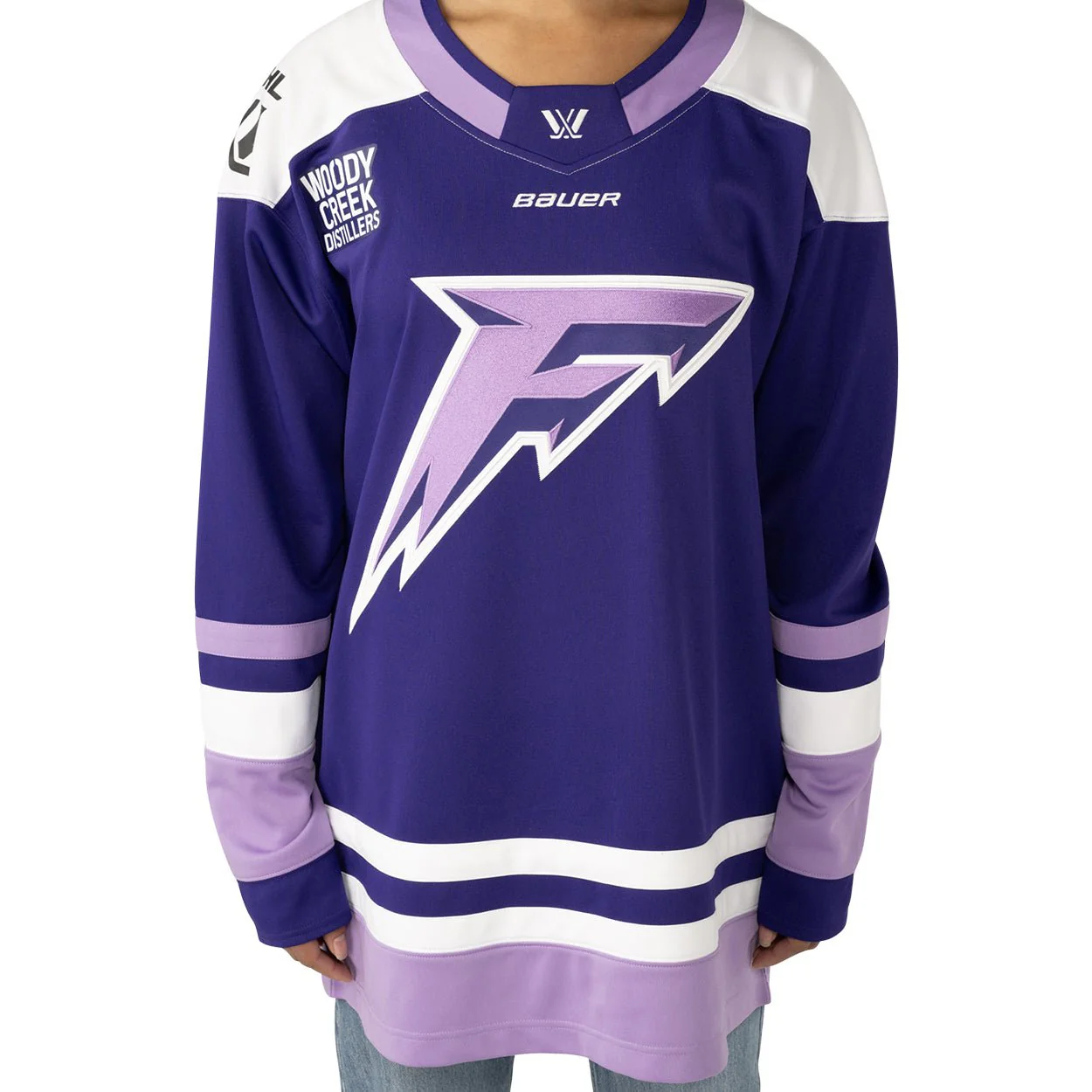 Minnesota Frost Adult Bauer Replica Home Jersey - Image 6