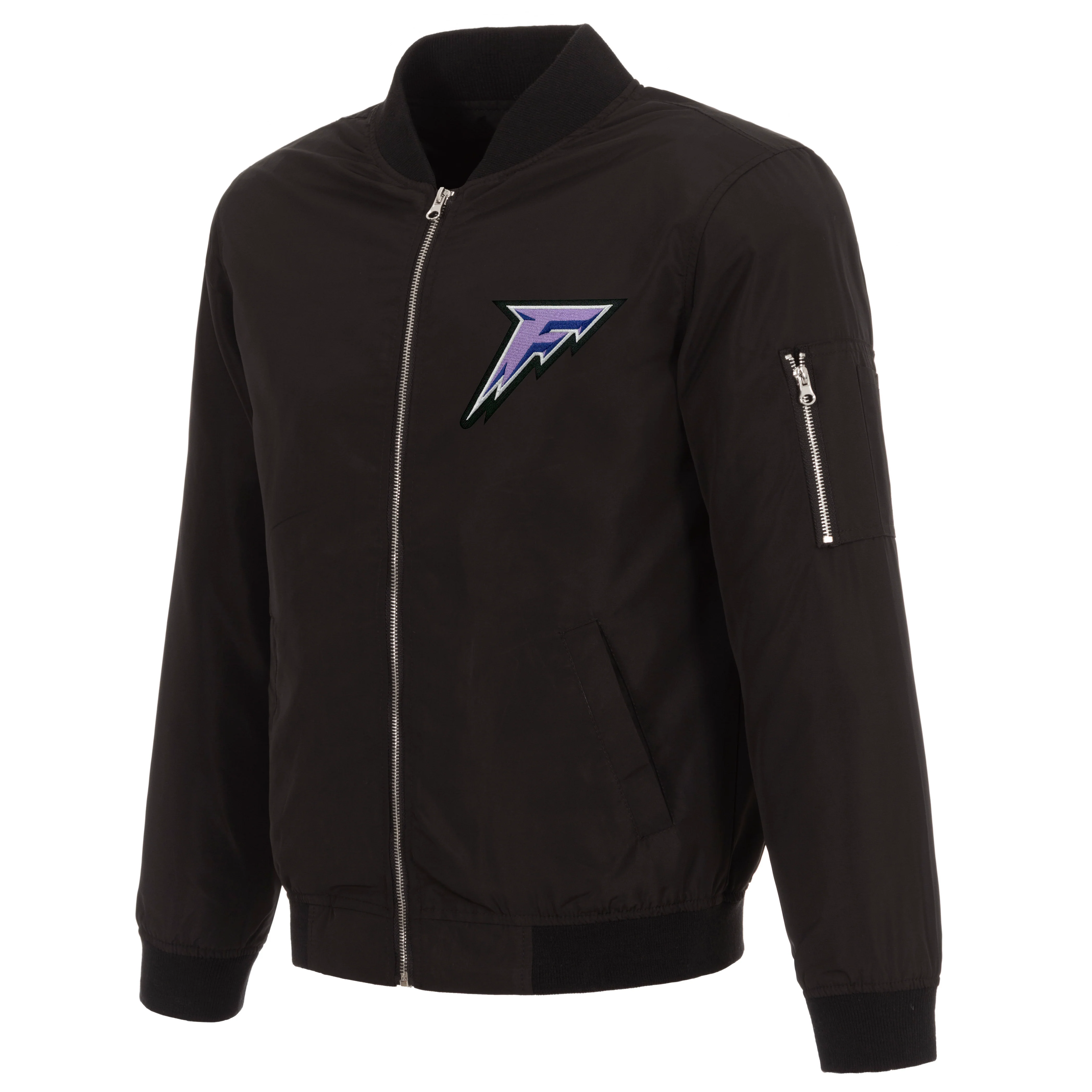 Minnesota Frost Adult Nylon Bomber Jacket