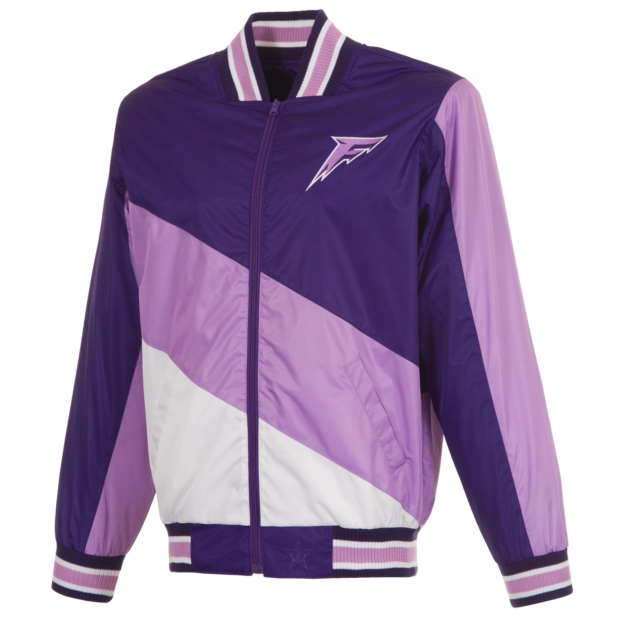 Minnesota Frost Adult Ripstop Nylon Colorblocked Jacket