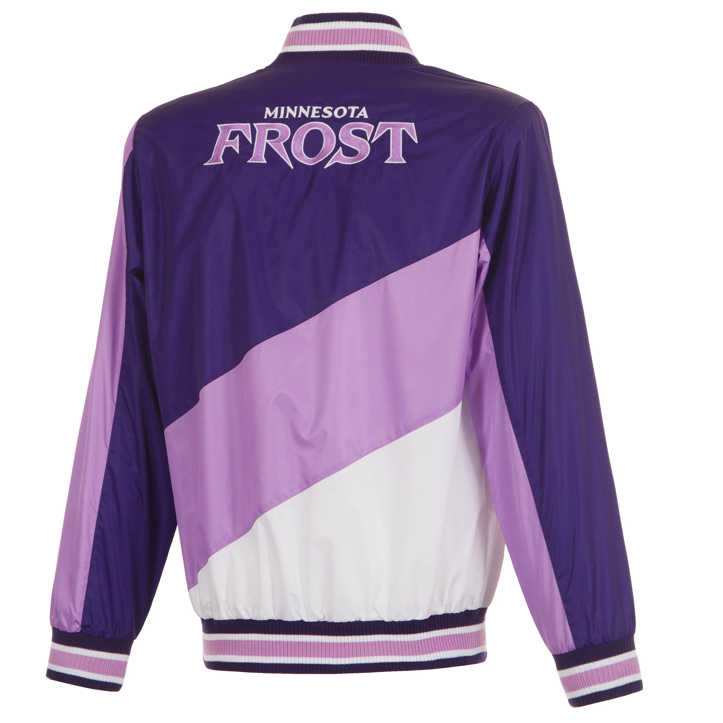 Minnesota Frost Adult Ripstop Nylon Colorblocked Jacket - Image 2