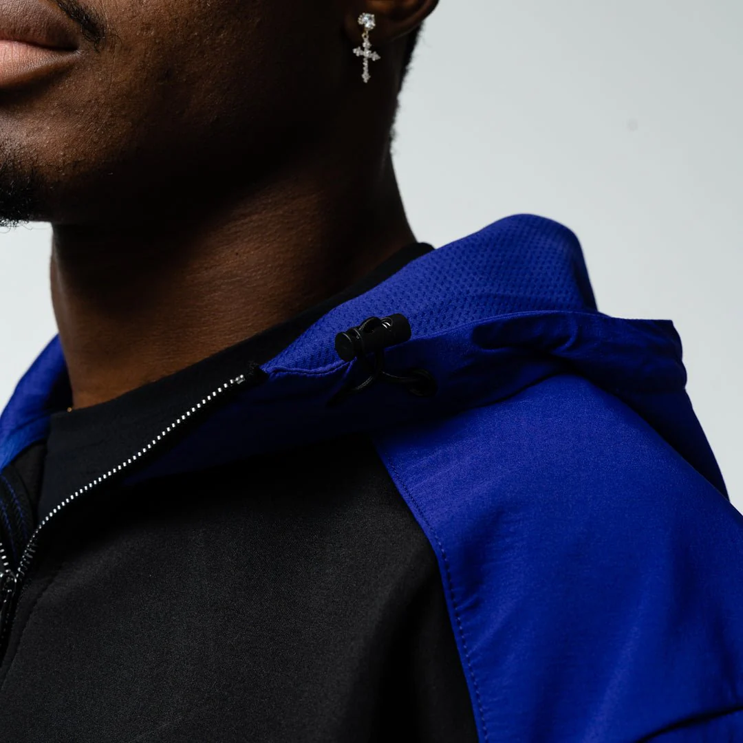 Minnesota Frost Adult Royalty Quarter Zip Podium Hybrid Jacket - Image 3