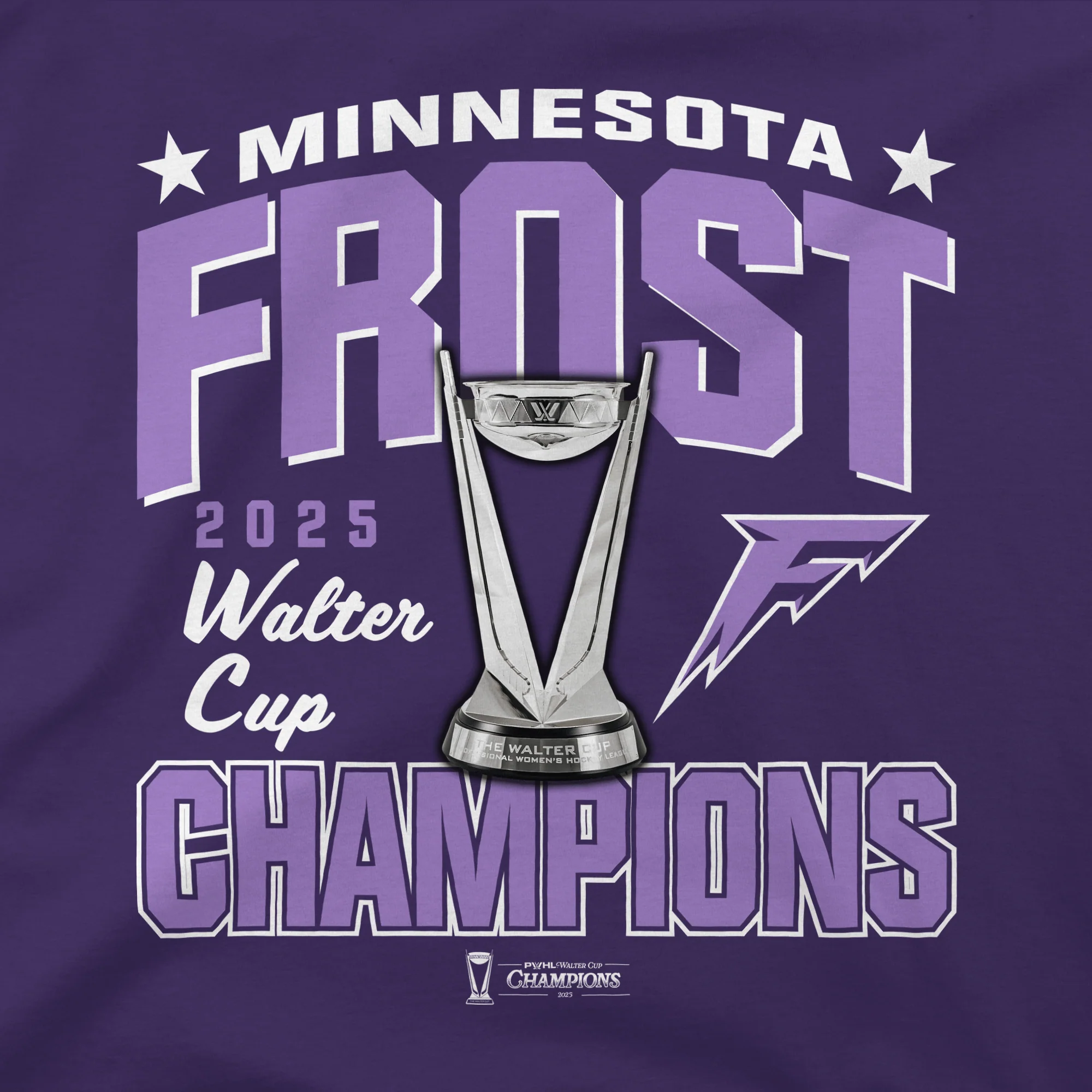 Minnesota Frost Adult Stadium Essentials Championship After Hours 25 T-Shirt - Image 3