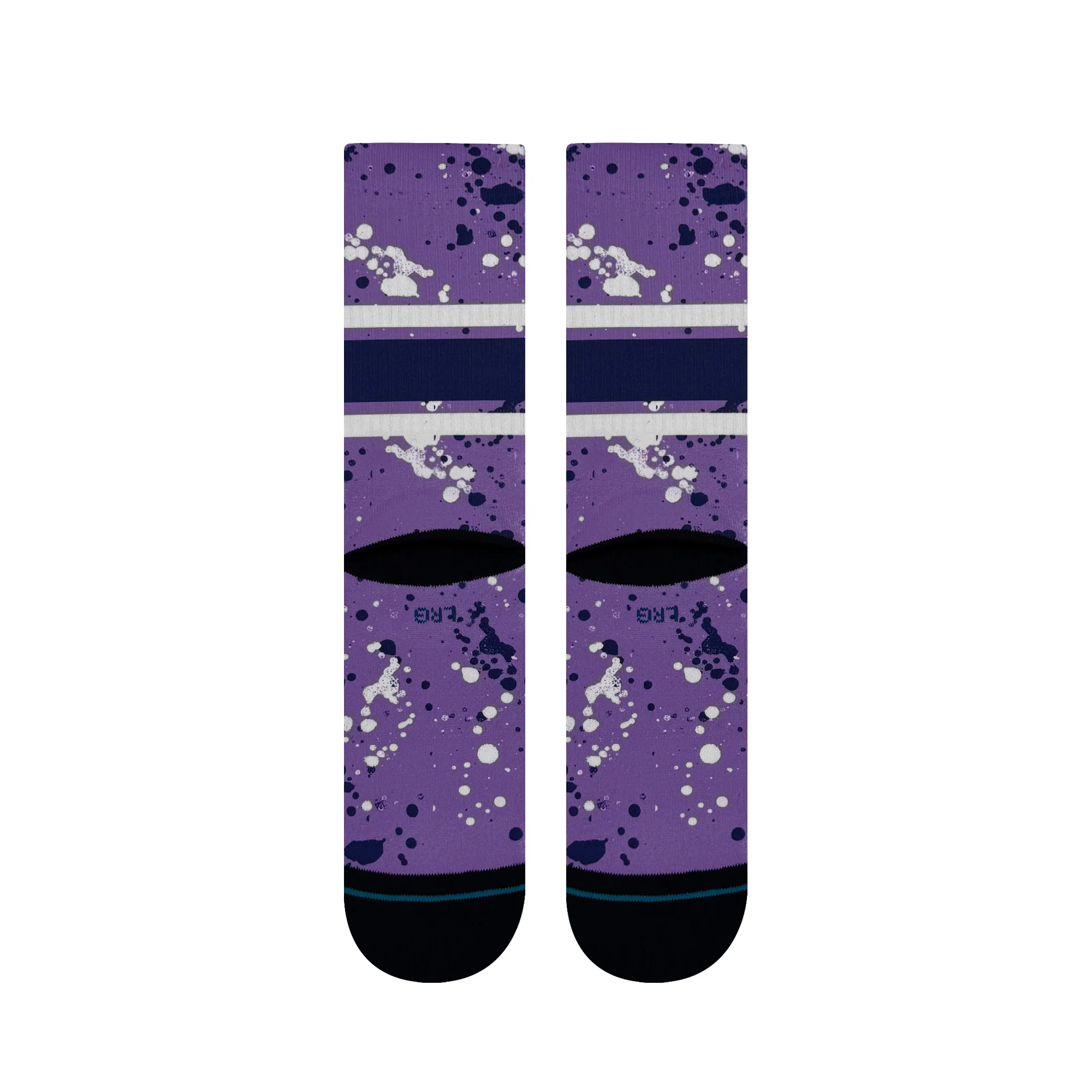 Minnesota Frost Adult Stance Splatter Crew Socks - Image 3