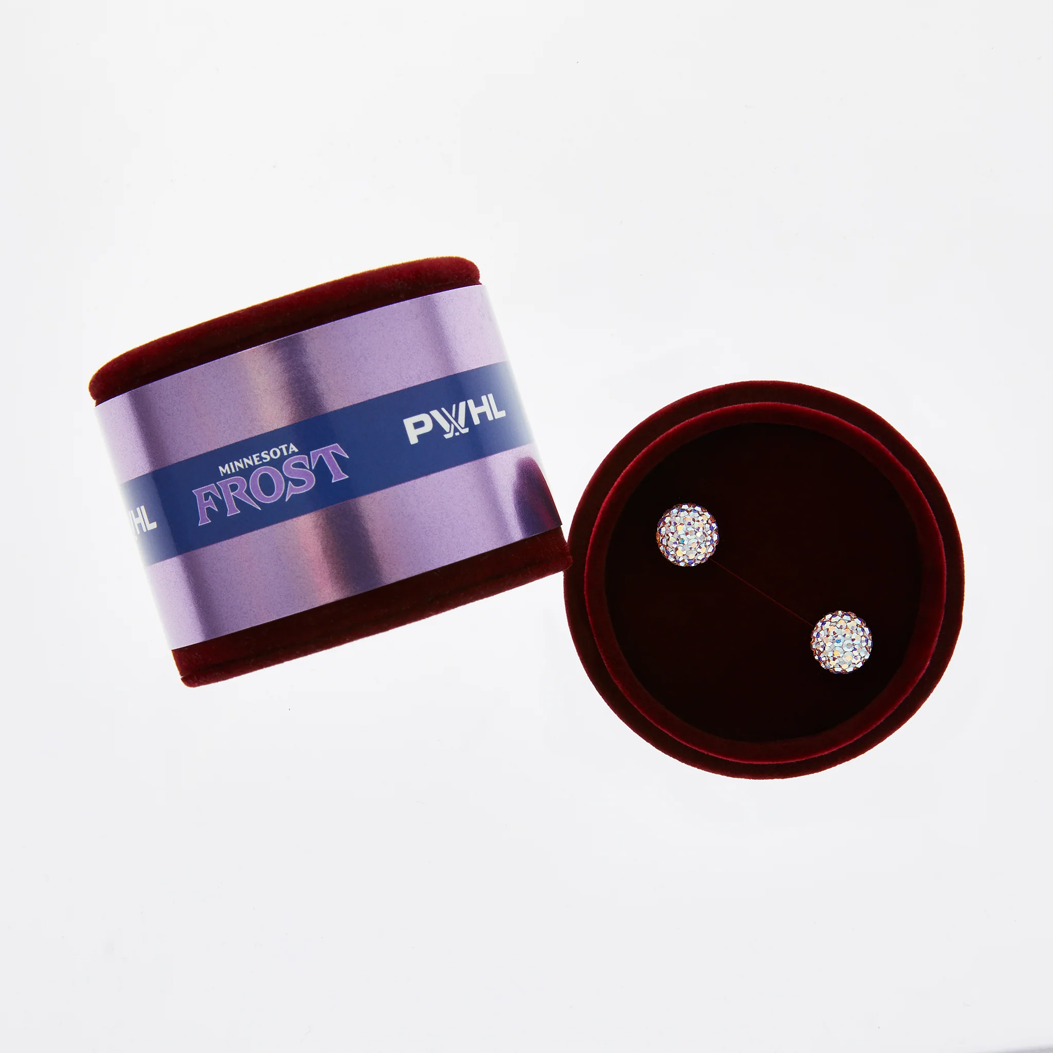 Minnesota Frost Hillberg & Berk Small Sparkle Ball™ Earrings - Image 3