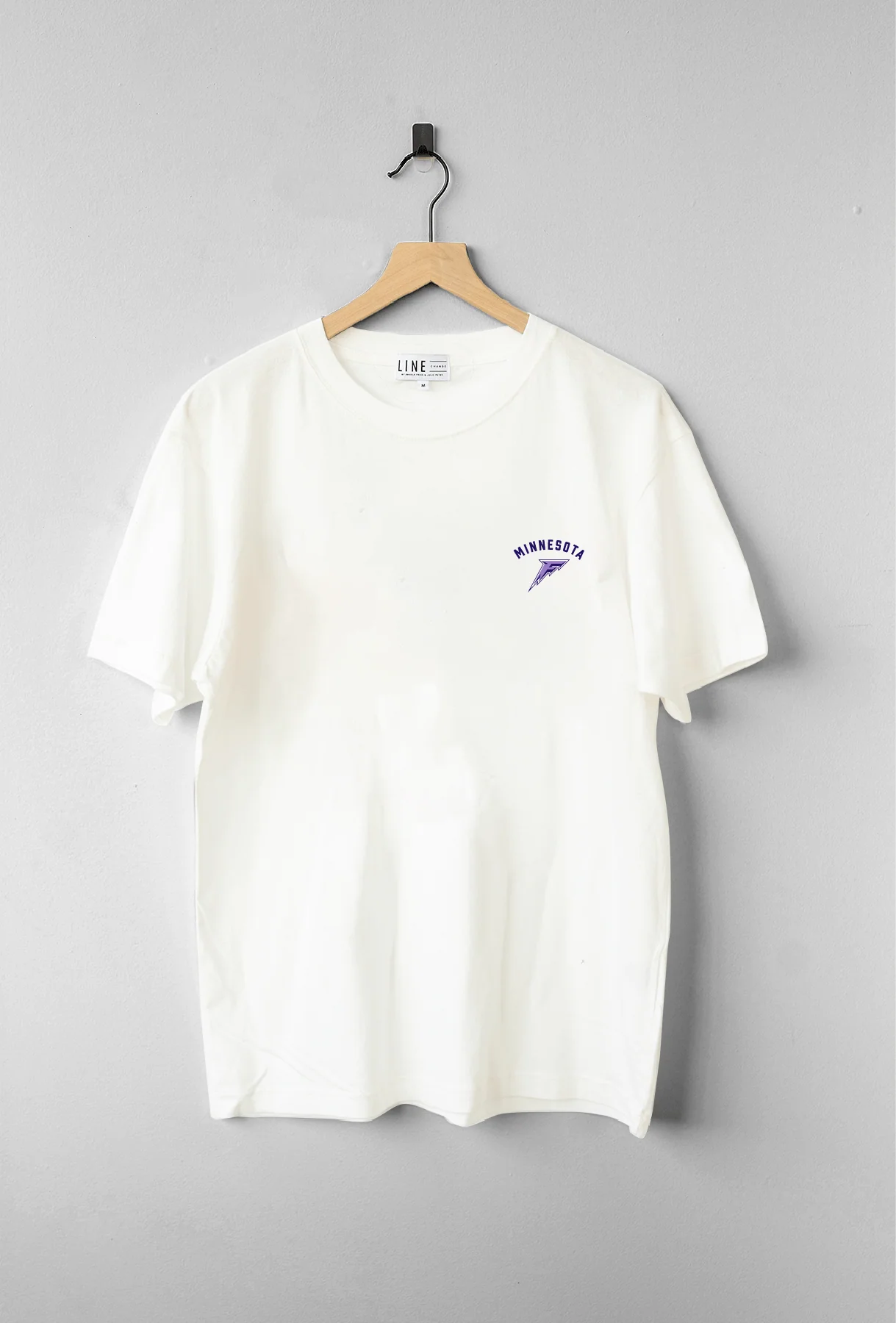 Minnesota Frost Unisex Line Change Back Hit Hockey Oversized T-Shirt - Image 3