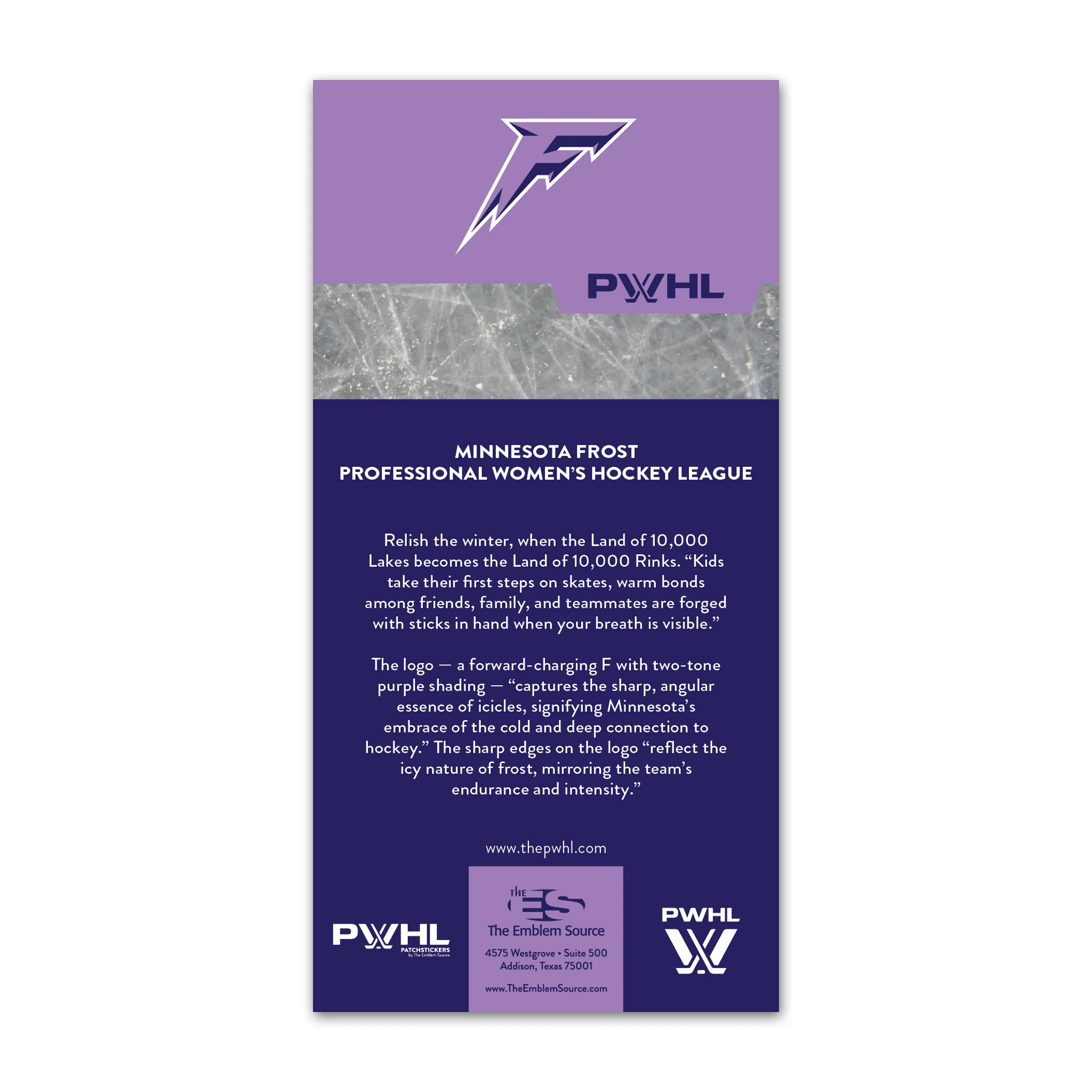 Minnesota Frost PatchStickers 3 Pack - Image 2