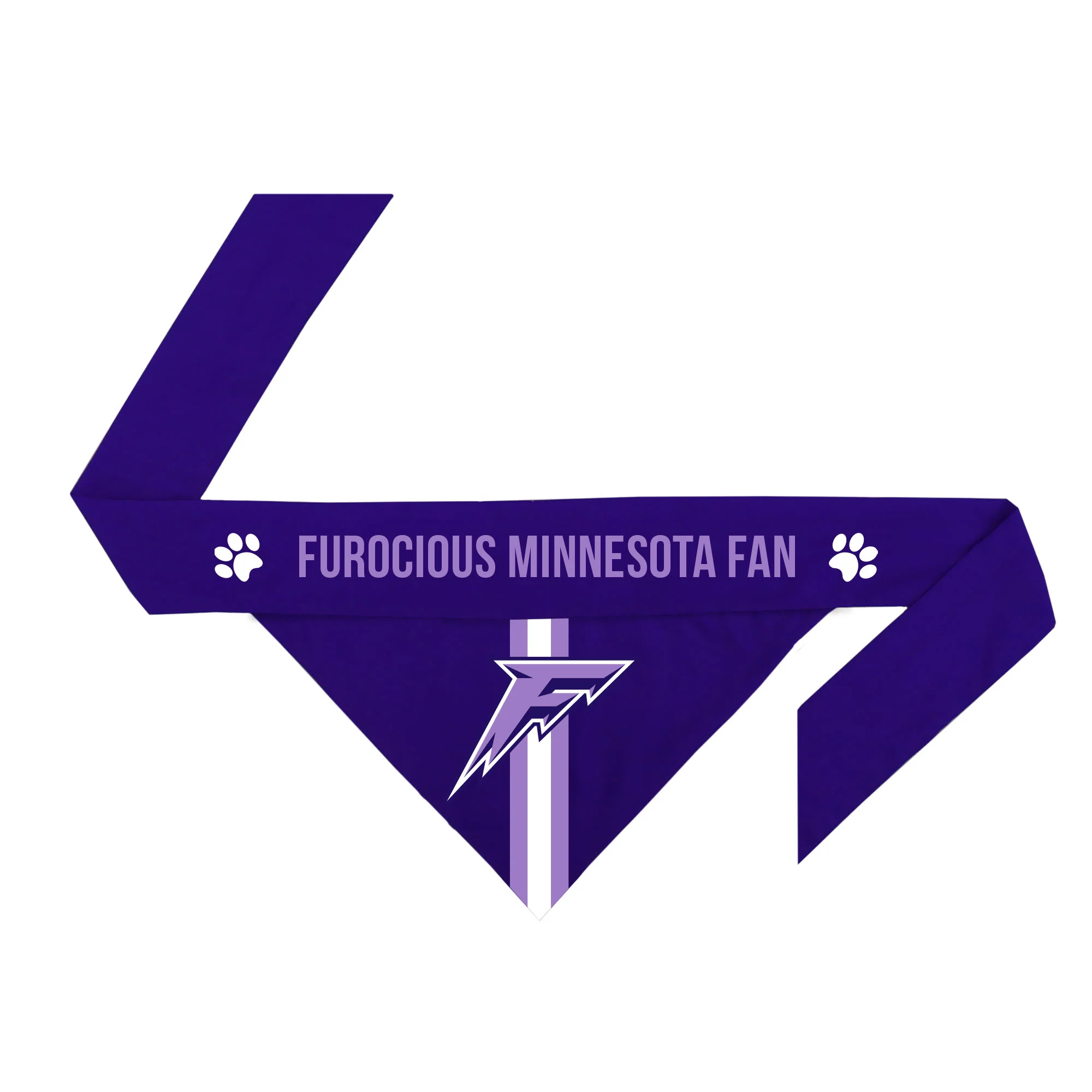 Minnesota Frost Reversible Pet Bandana - Image 2