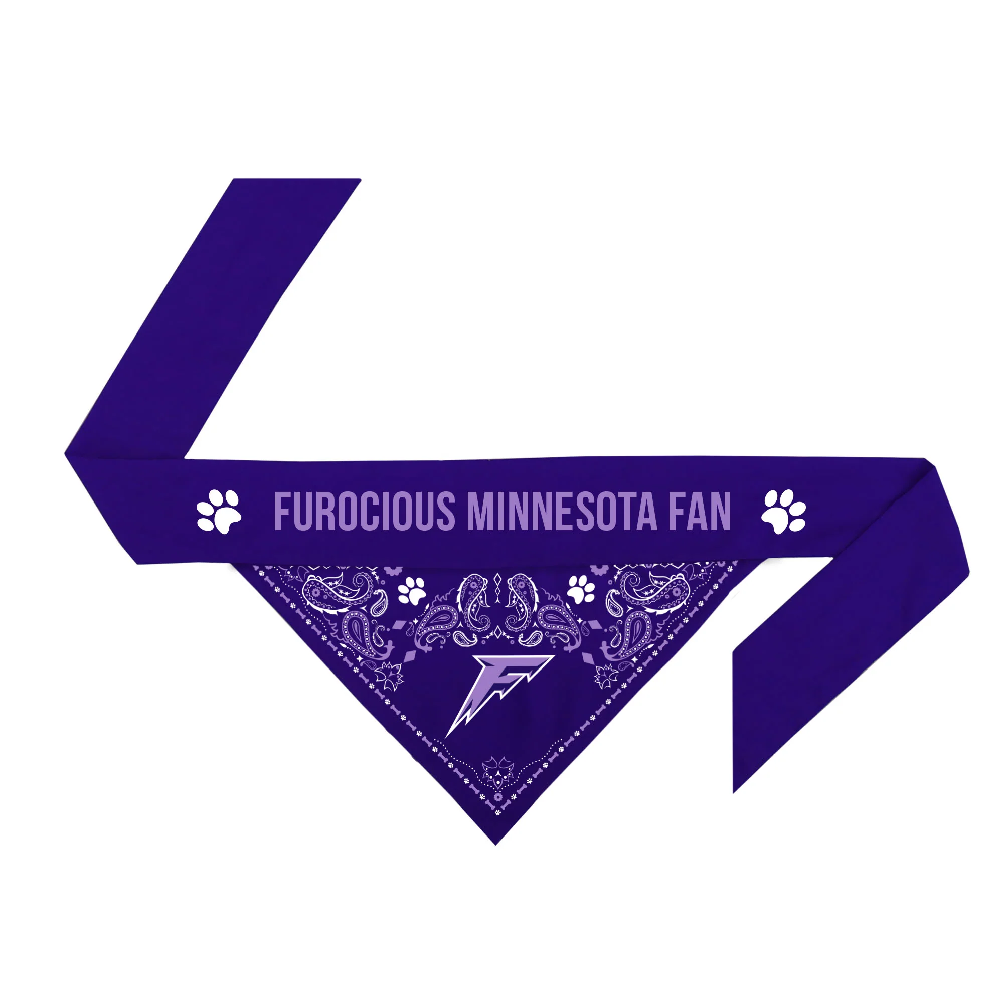 Minnesota Frost Reversible Pet Bandana - Image 3