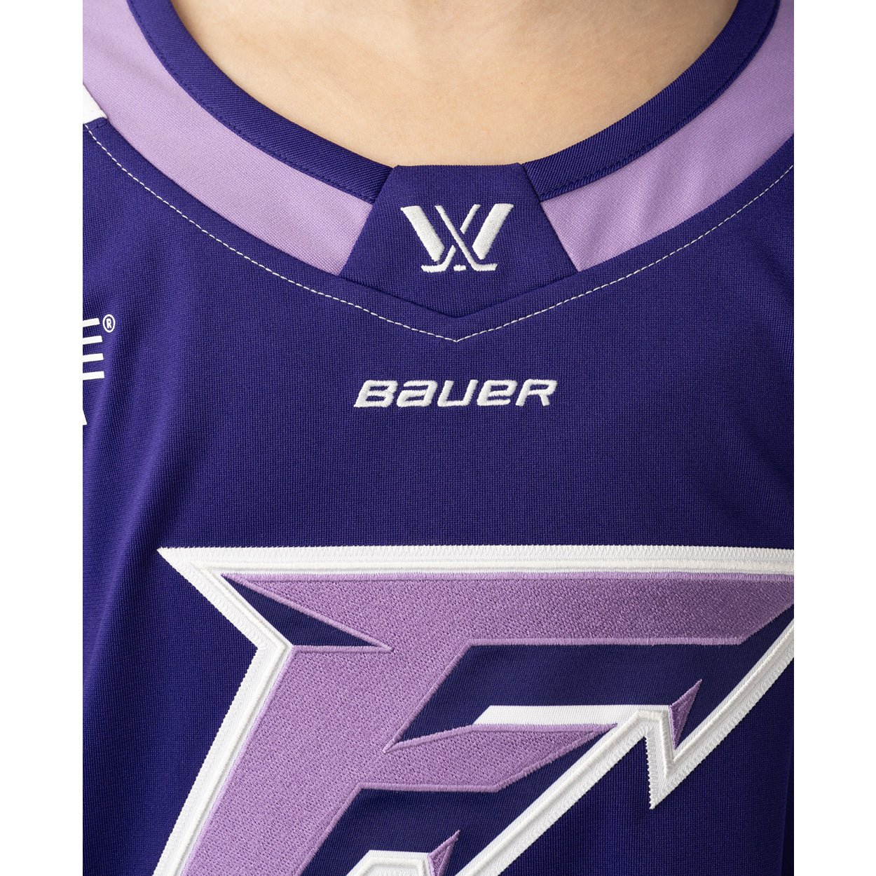Minnesota Frost Youth Bauer Replica Home Jersey - Image 4