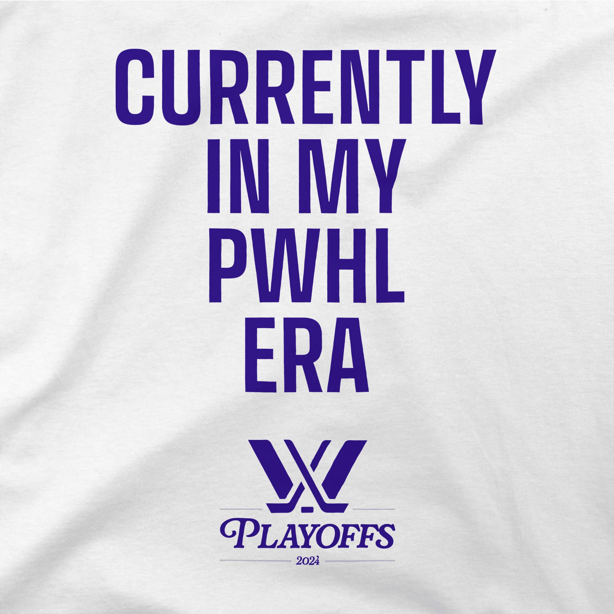 PWHL Playoffs Youth In My PWHL Era Stadium Essentials T-Shirt - Image 2