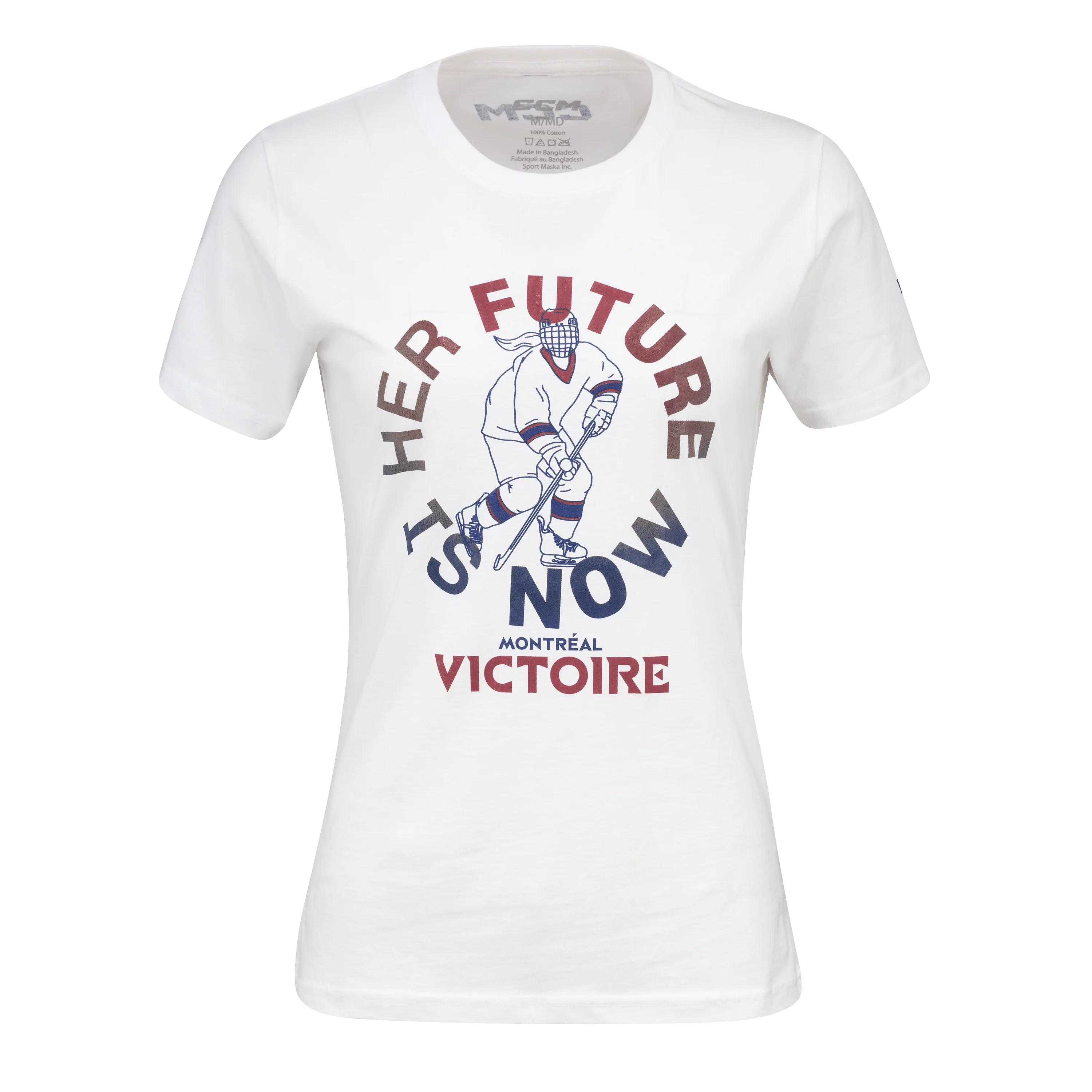 Montreal Victoire Adult CCM Her Future is Now Player Graphic T-Shirt
