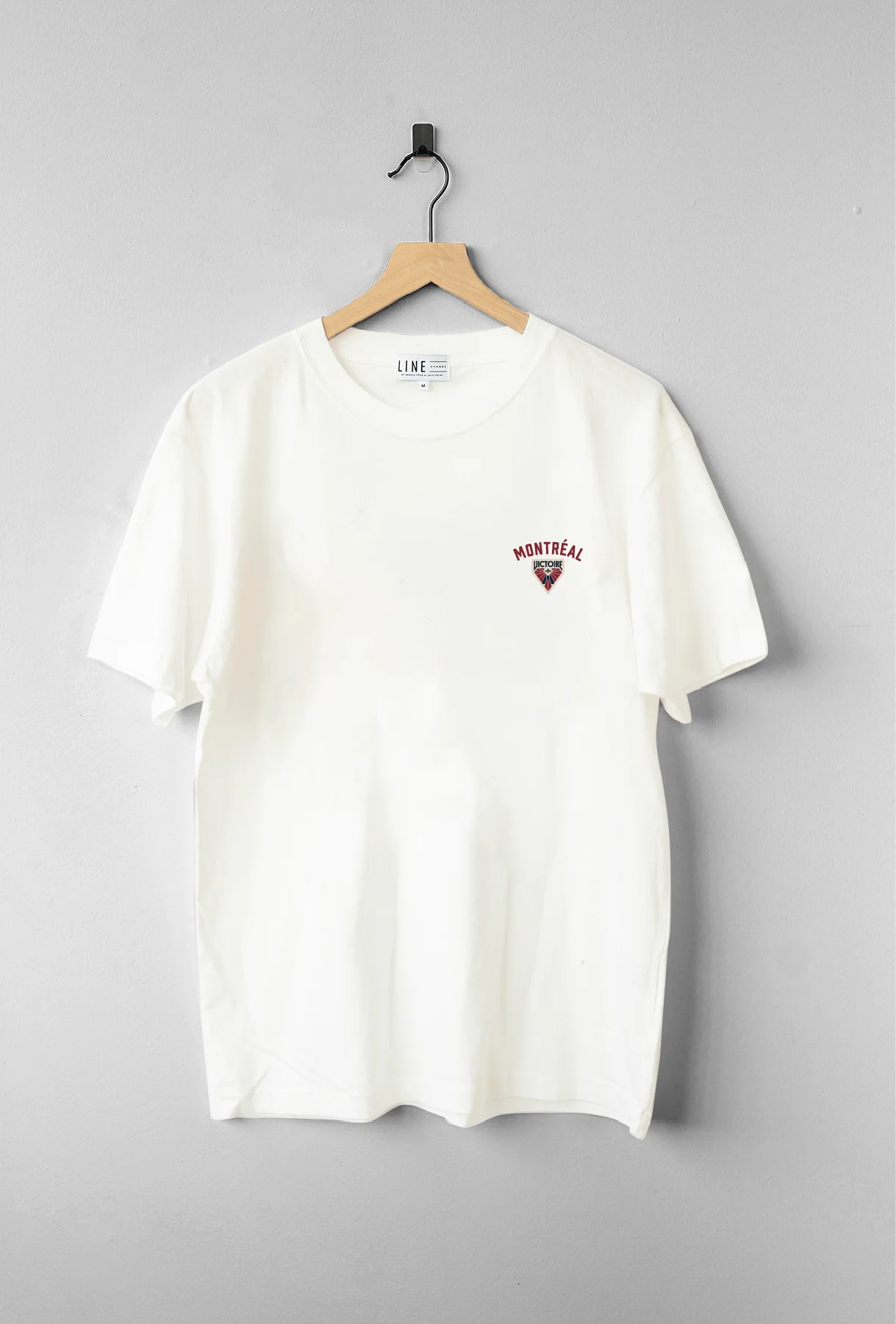 Montreal Victoire Unisex Line Change Back Hit Hockey Oversized T-Shirt - Image 3