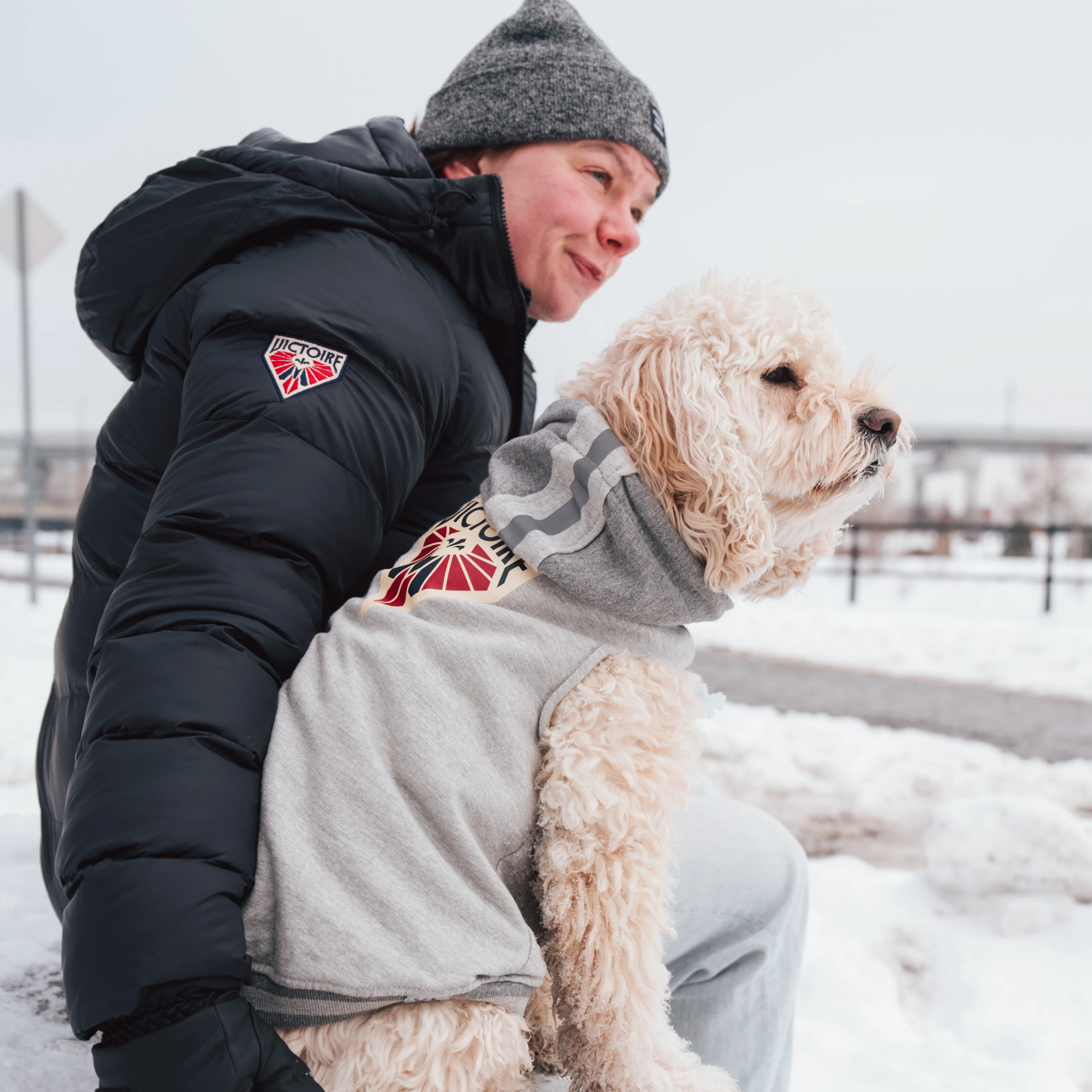Montreal Victoire Pet Hooded Crewneck - Image 3