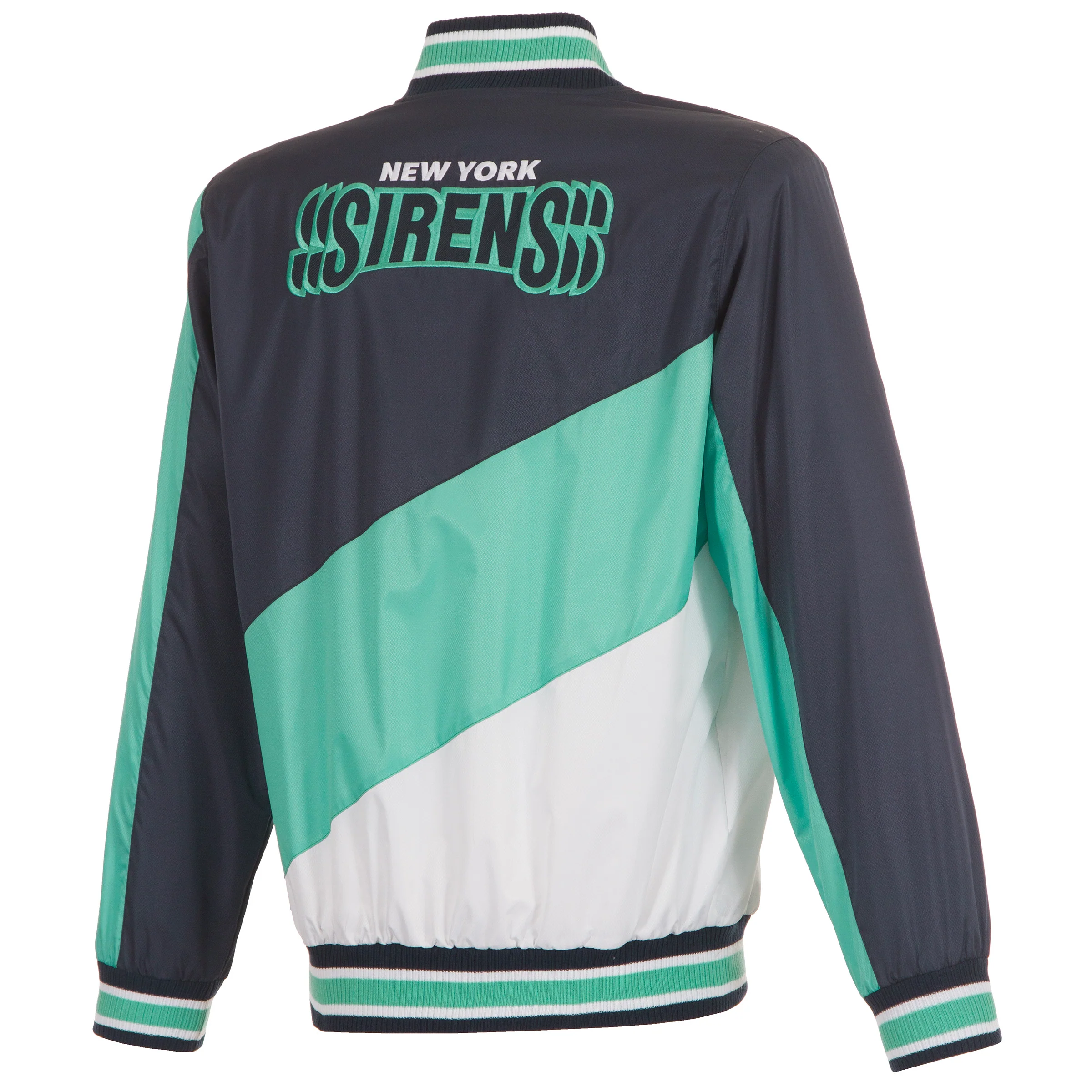 New York Sirens Adult Ripstop Nylon Colorblocked Jacket - Image 2