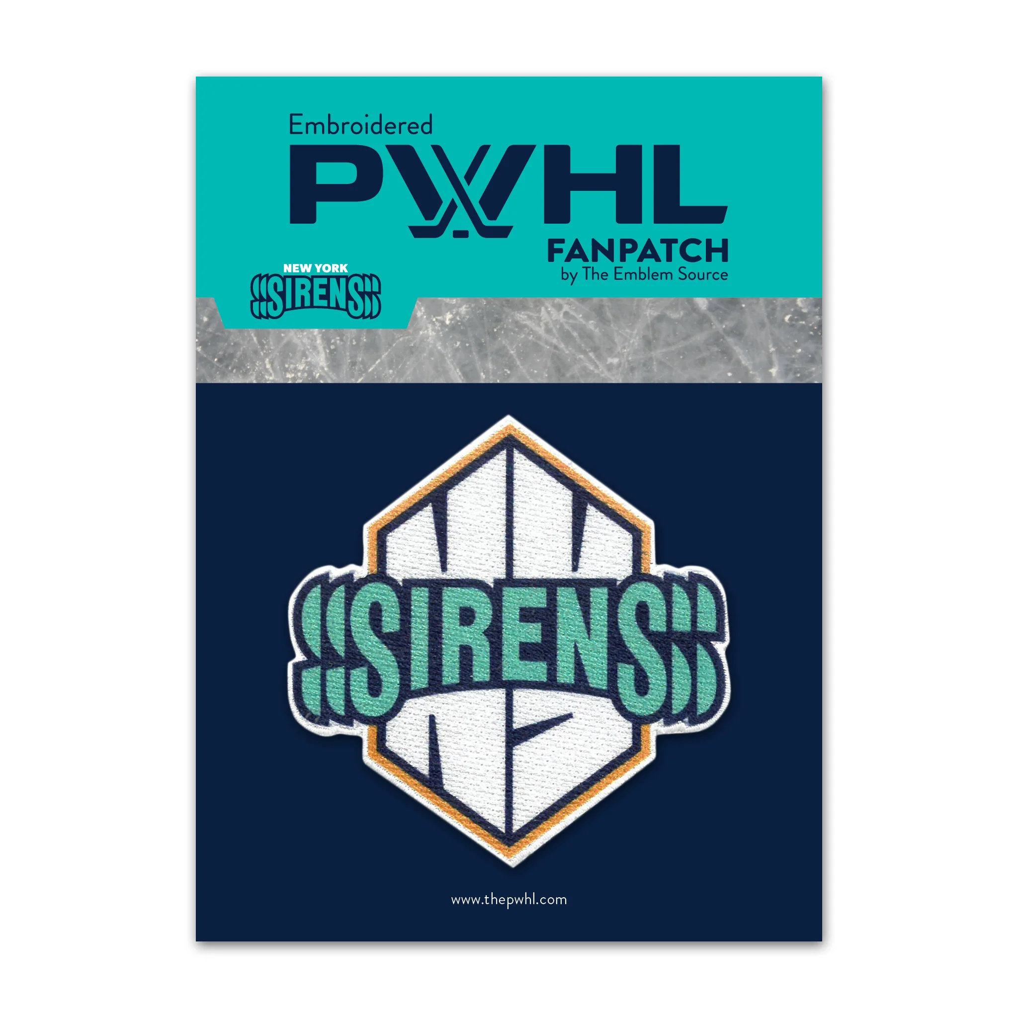 New York Sirens FanPatch Sticker