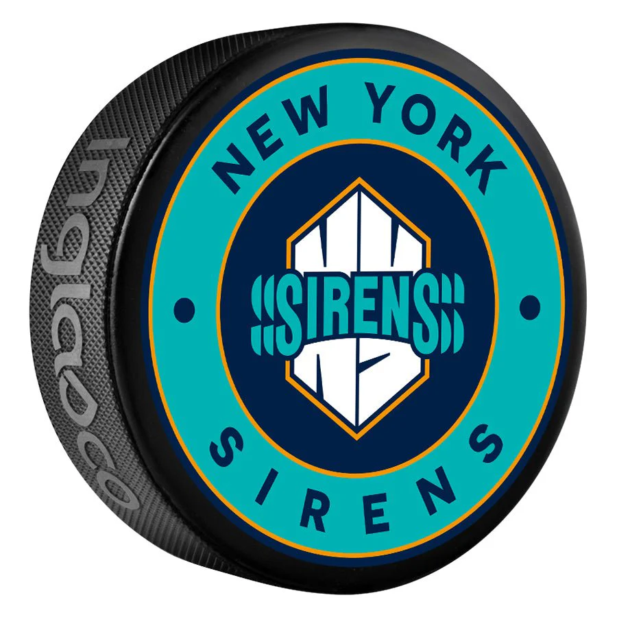 New York Sirens Souvenir Puck