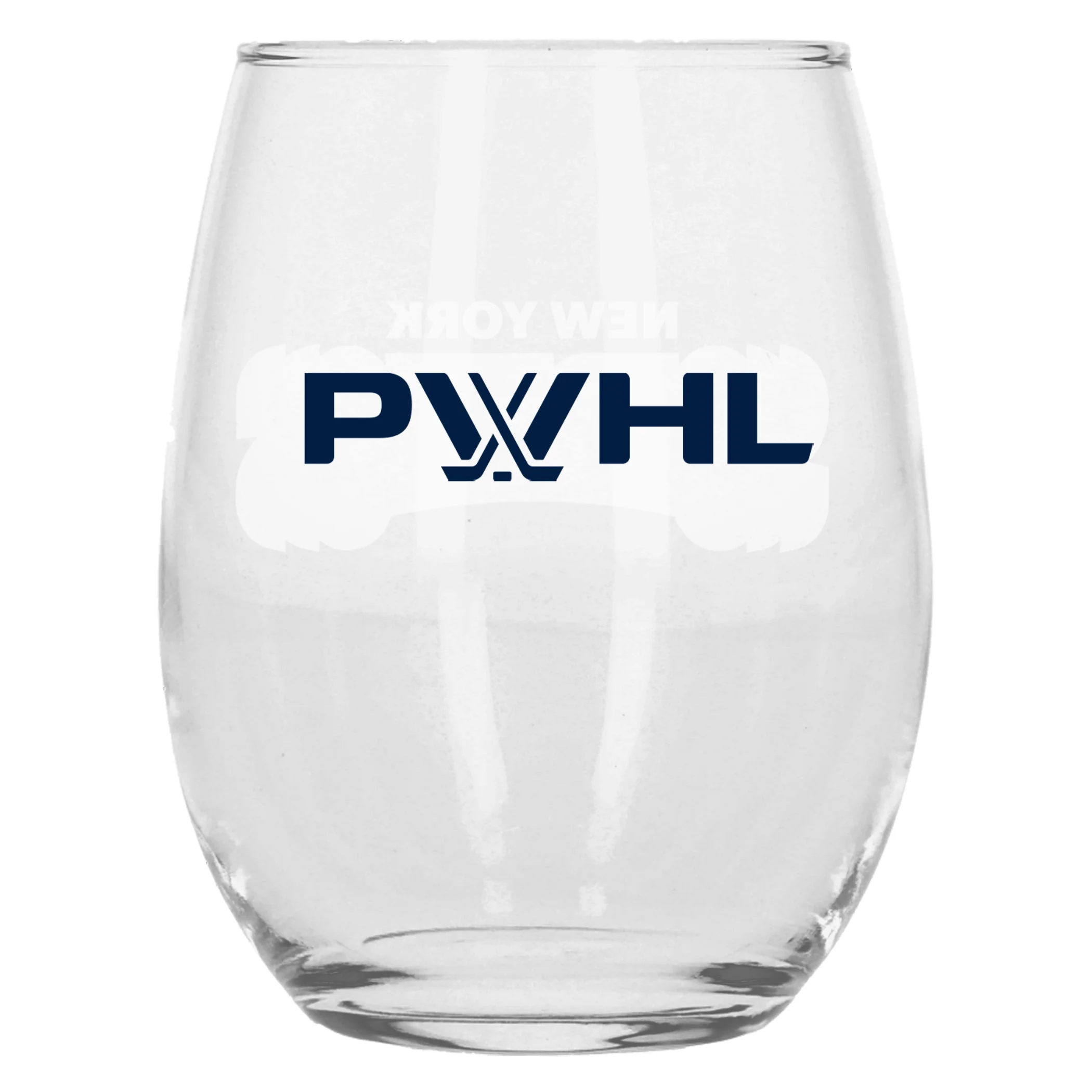 New York Sirens Stemless Wine Glass - Image 2