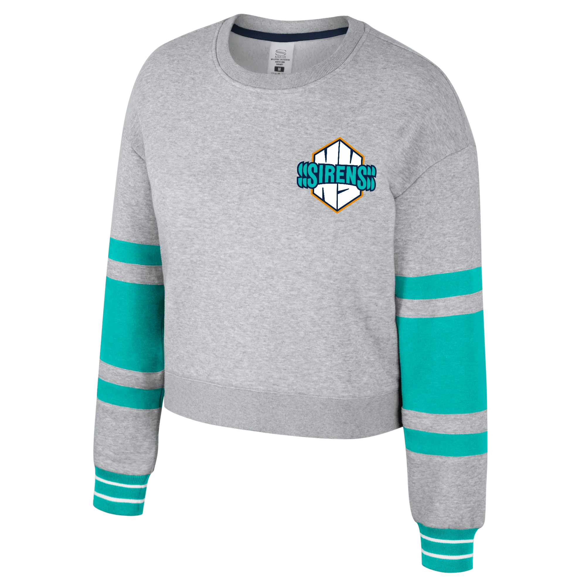 New York Sirens Women's Stadium Essentials Scrimmage 2 Long Sleeve Crop Crew