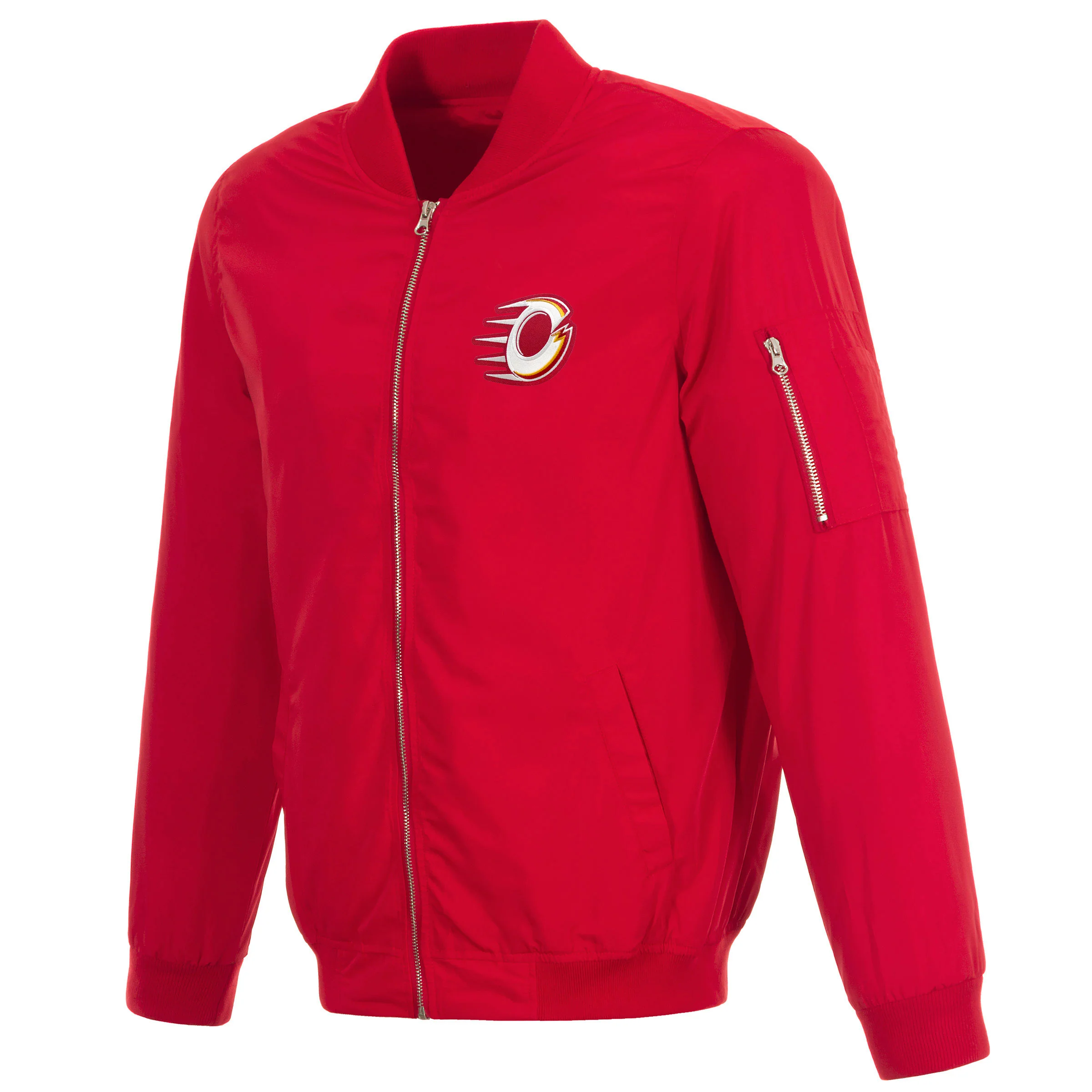 Ottawa Charge Adult Nylon Bomber Jacket