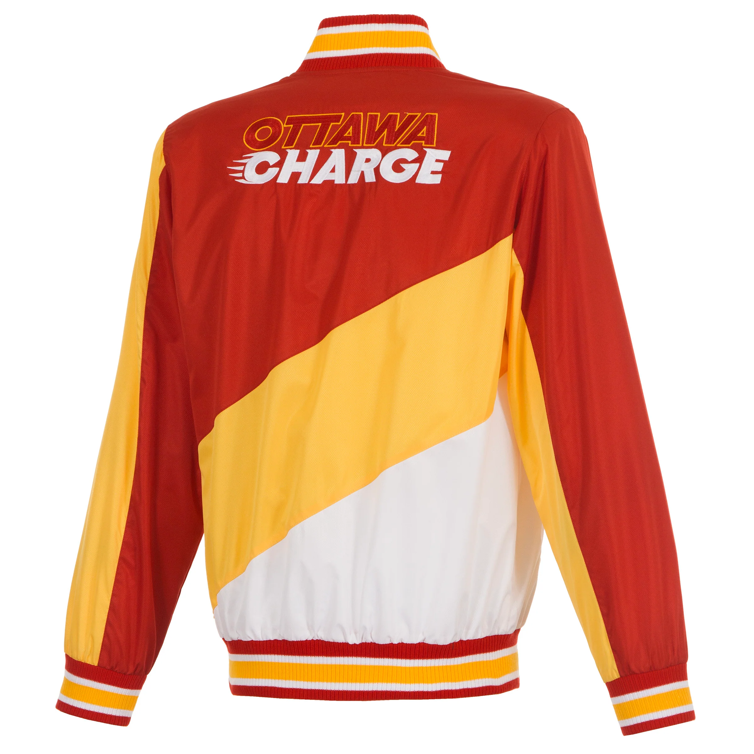 Ottawa Charge Adult Ripstop Nylon Colorblocked Jacket - Image 2