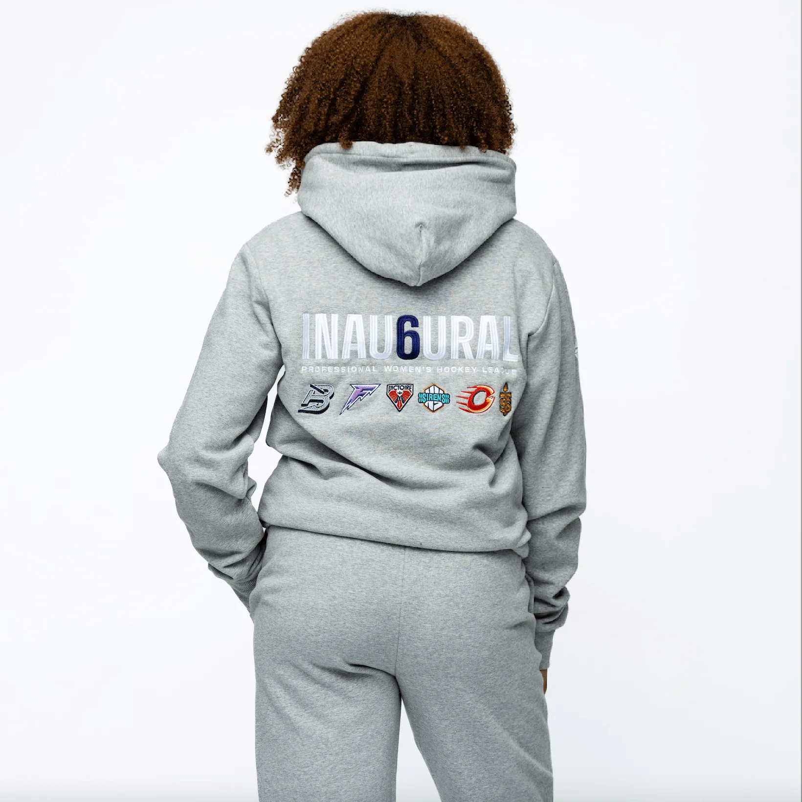 PWHL Adult Royalty Inau6ural 6 Cloud Hoodie