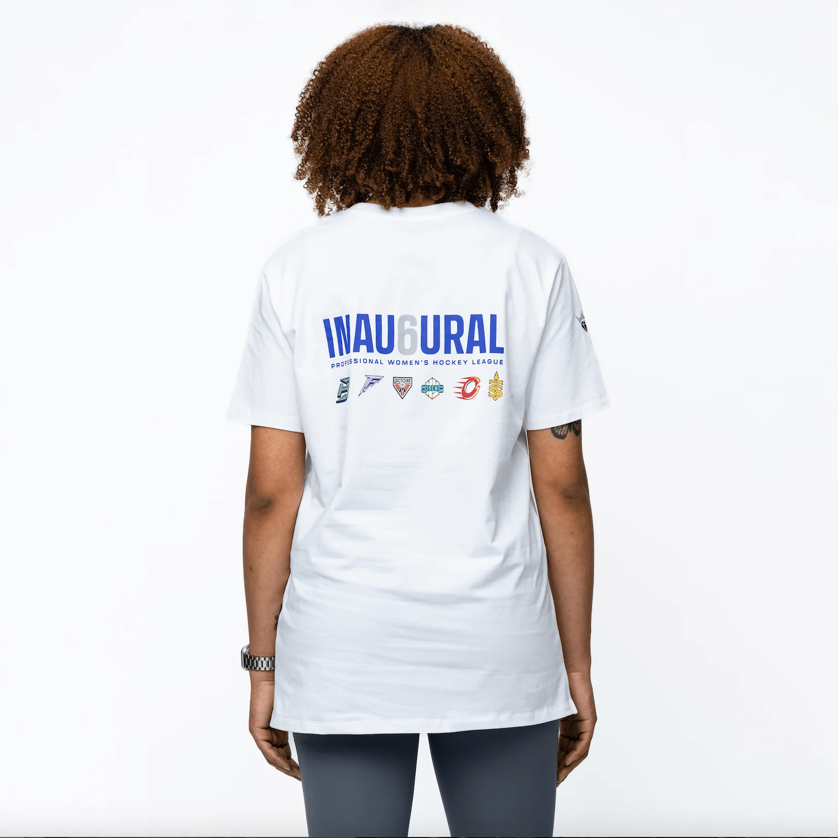 PWHL Adult Royalty Inau6ural 6 Sideline T-Shirt