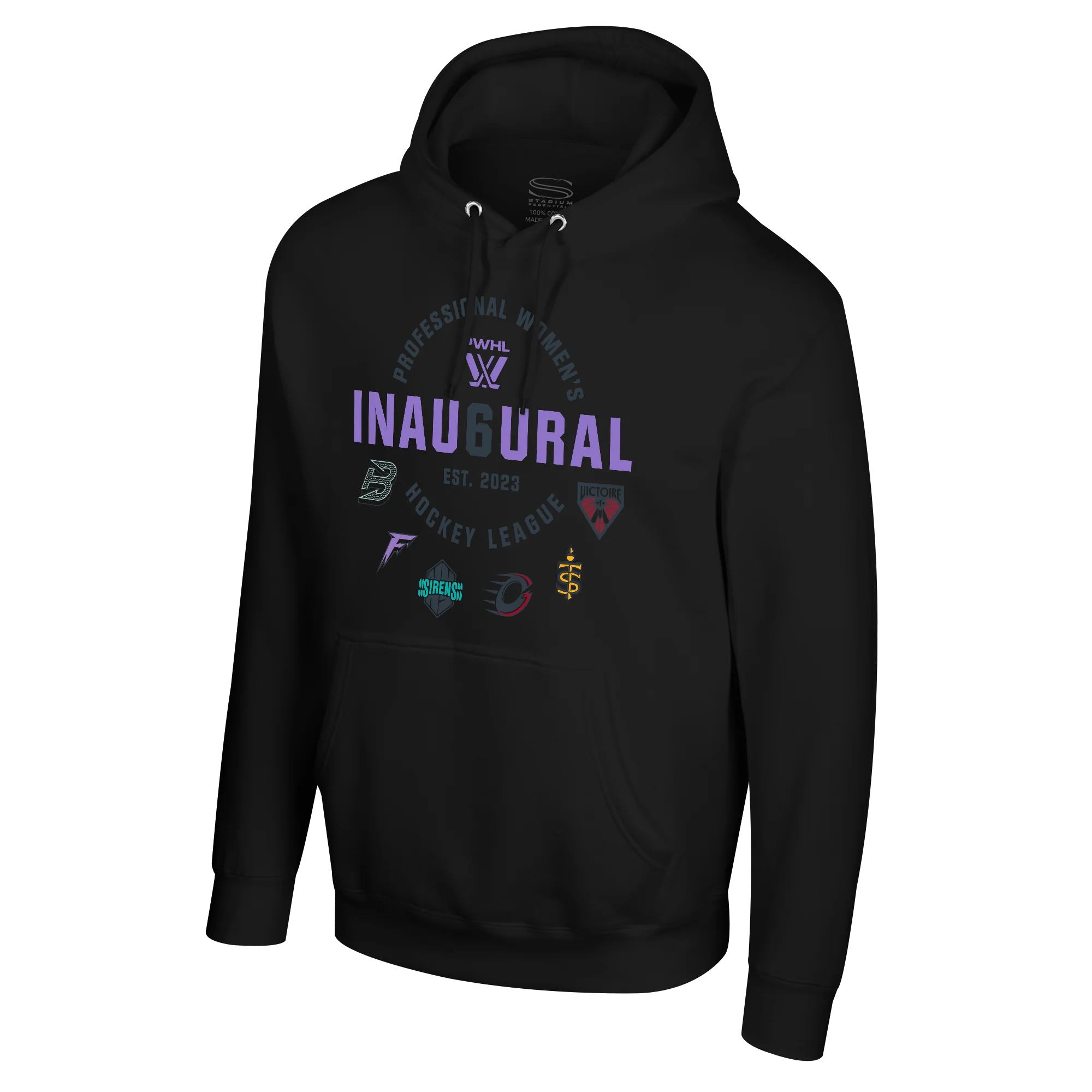 PWHL Adult Stadium Essentials Inau6ural Six Hoodie