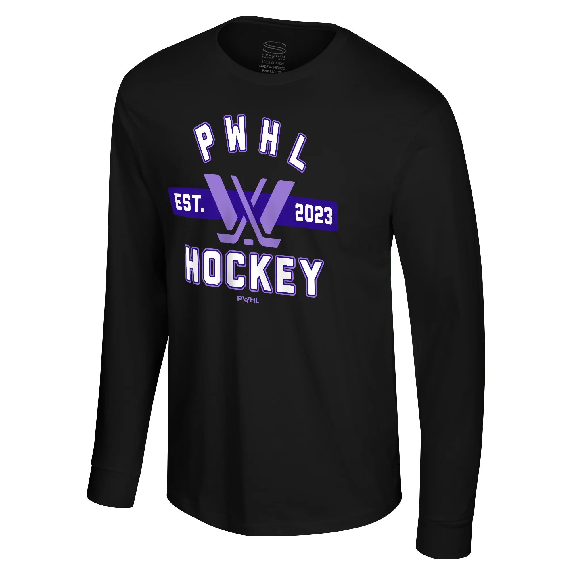 PWHL Adult Stadium Essentials Issue Long Sleeve T-Shirt