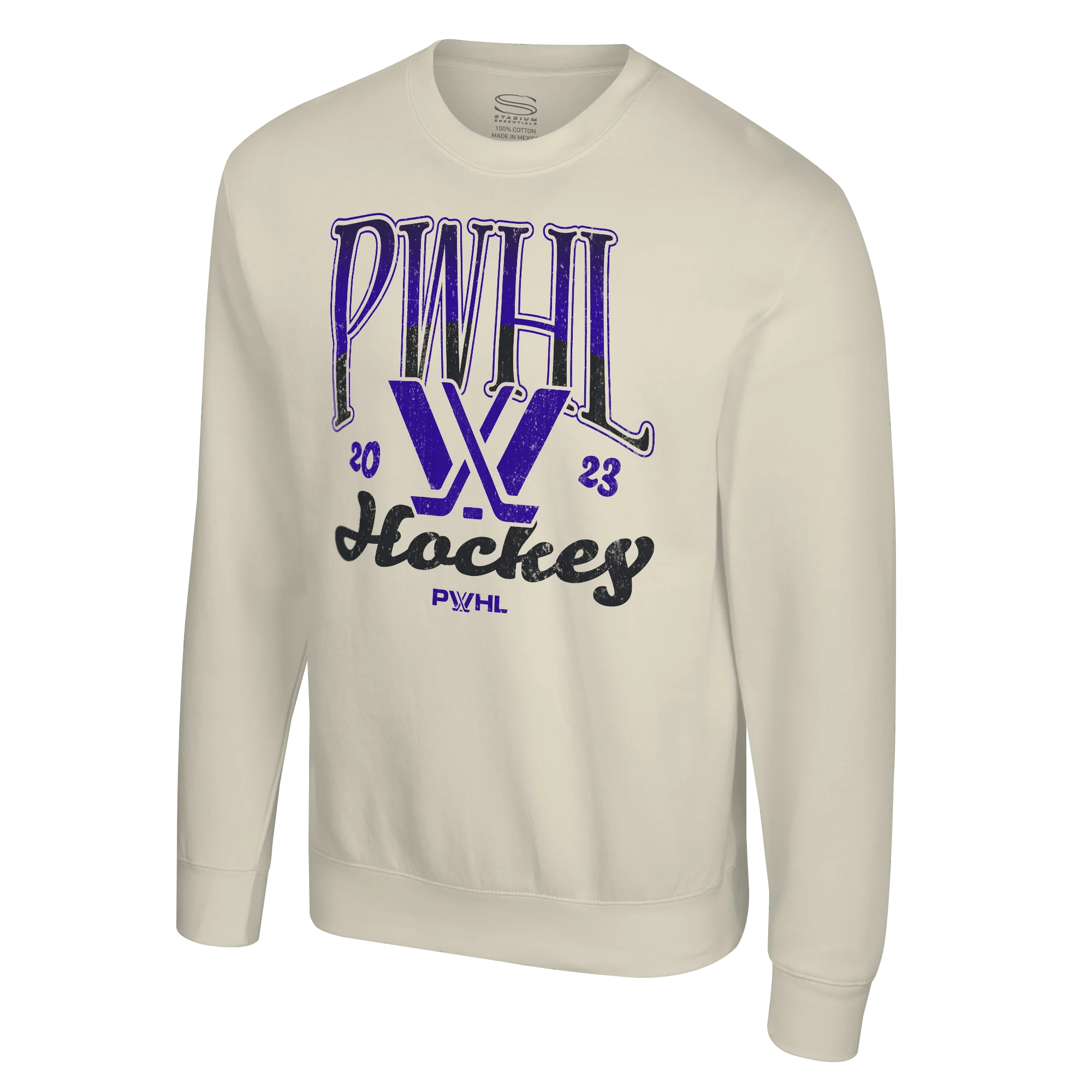 PWHL Adult Stadium Essentials Sky High II Fleece Crew