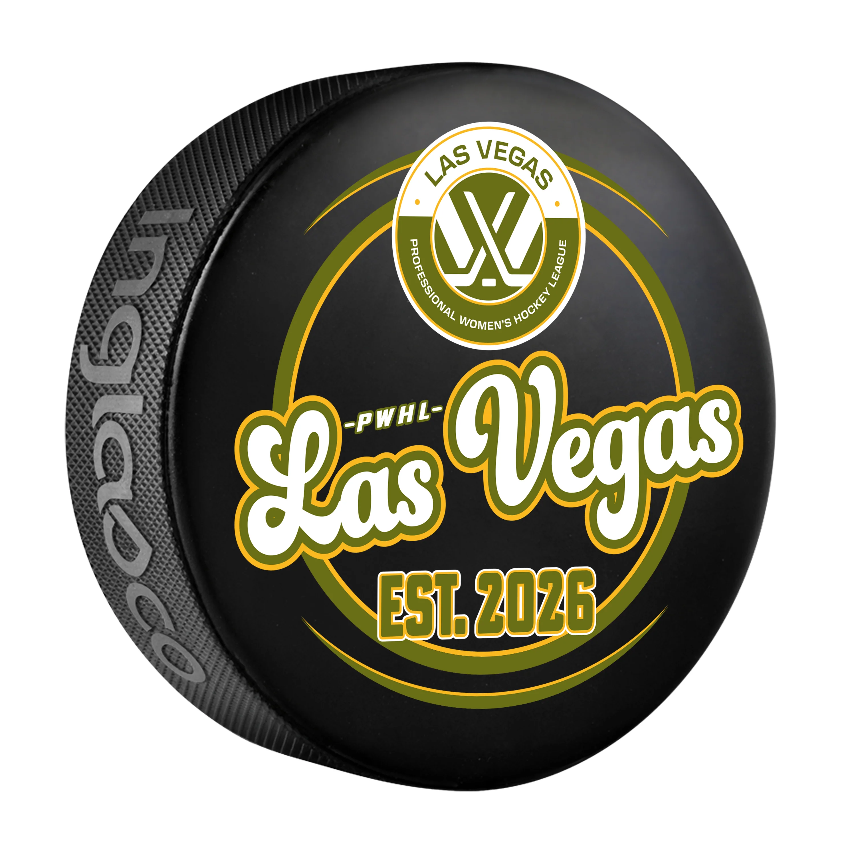 PWHL Las Vegas Inaugural Puck