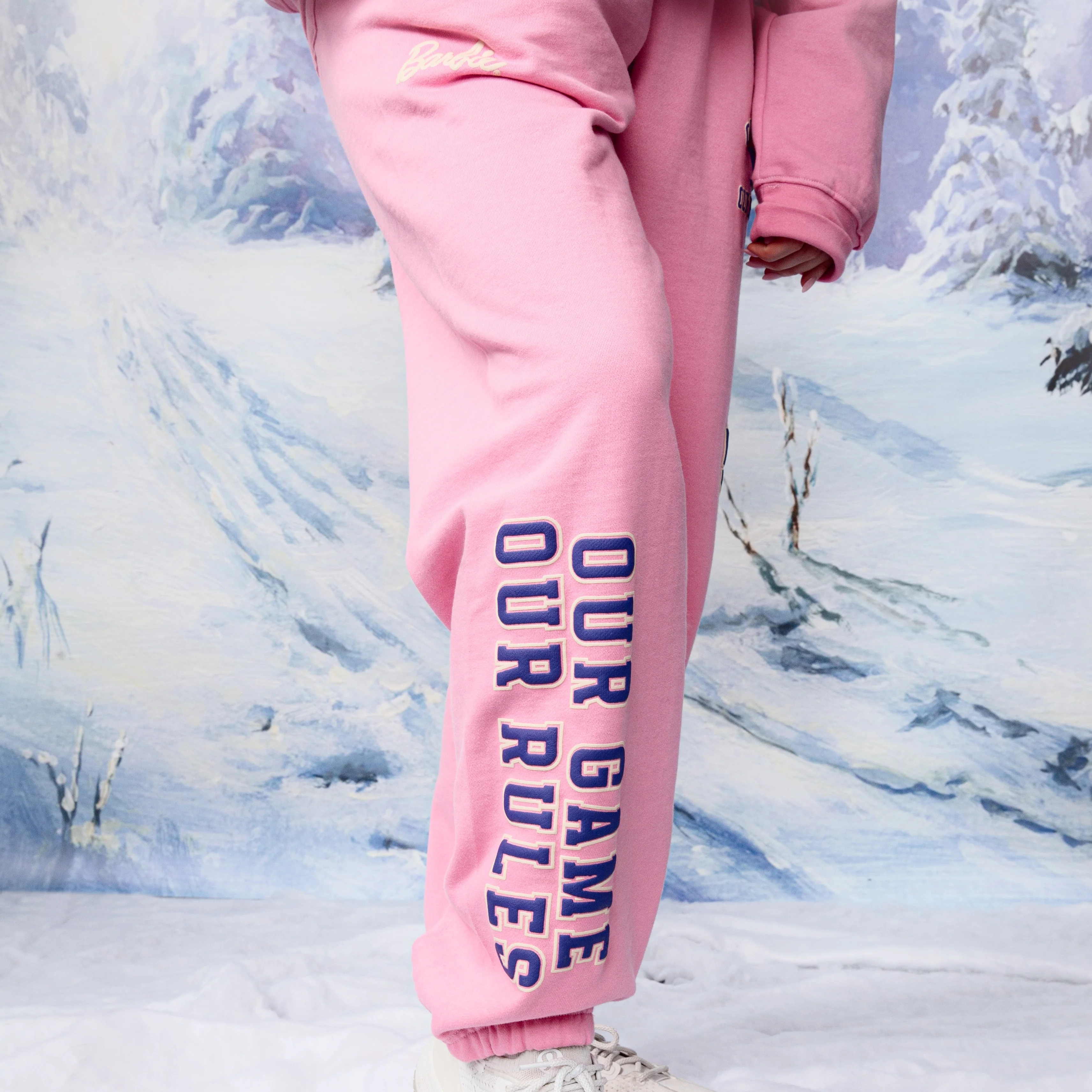 PWHL x Barbie by Peace Collective Adult Heavy Joggers - Image 3