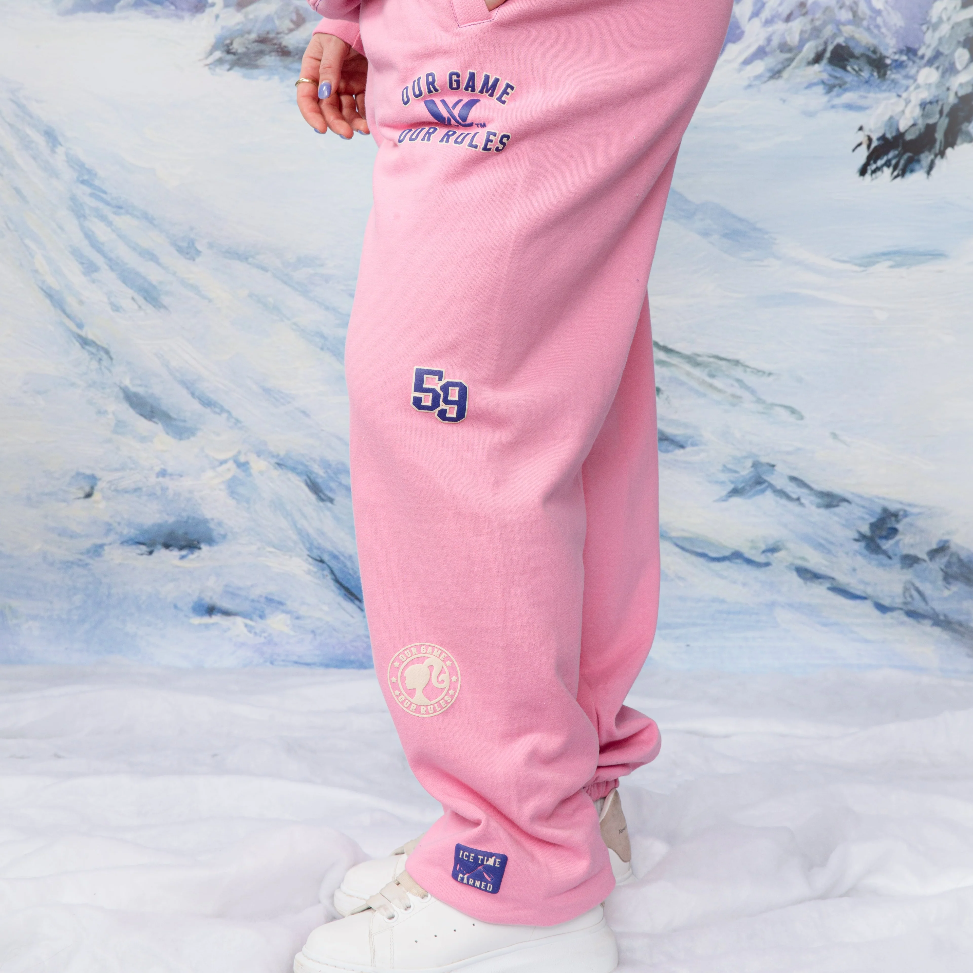 PWHL x Barbie by Peace Collective Adult Heavy Joggers - Image 4