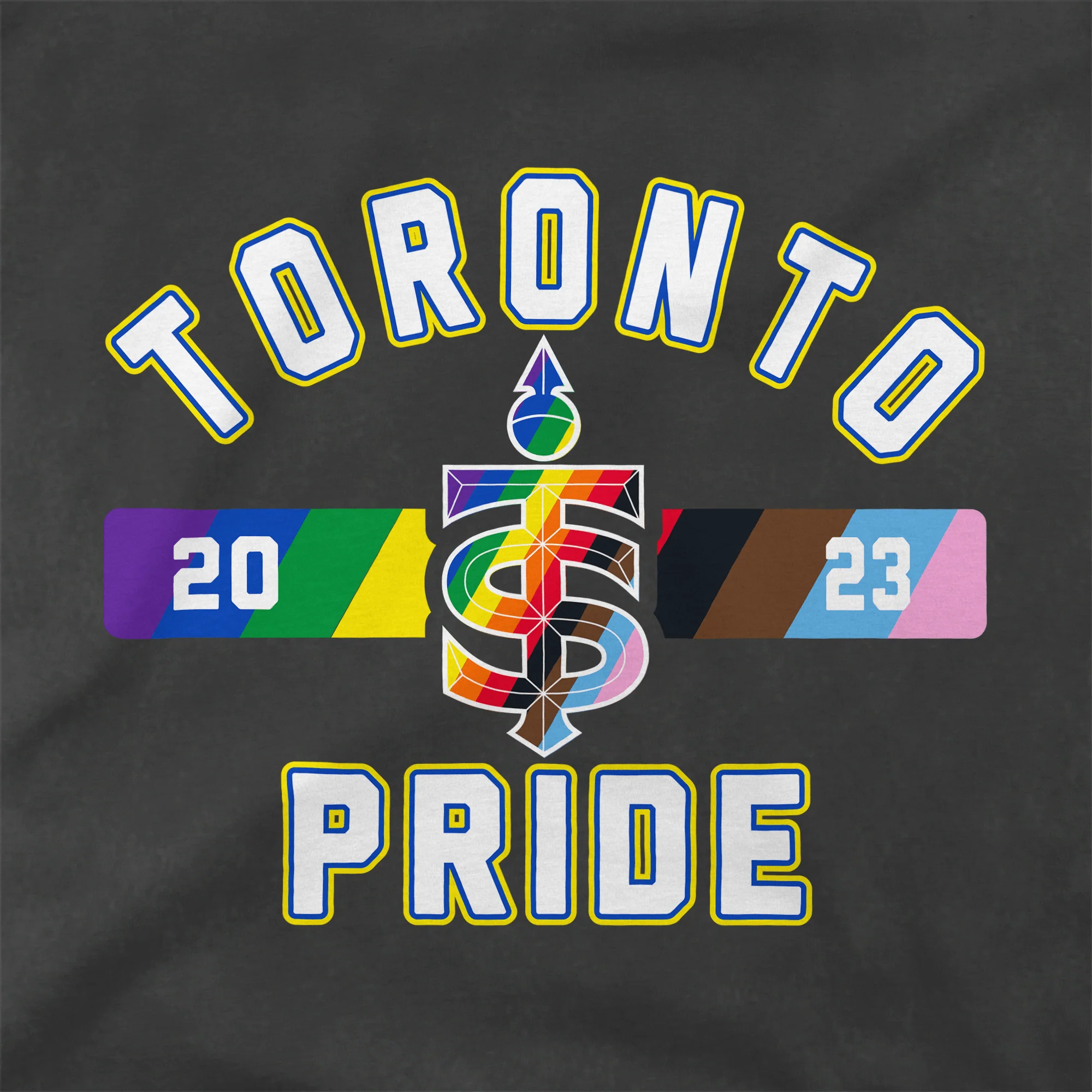Toronto Sceptres Adult Stadium Essentials Issue Pride Vintage T-Shirt - Image 2