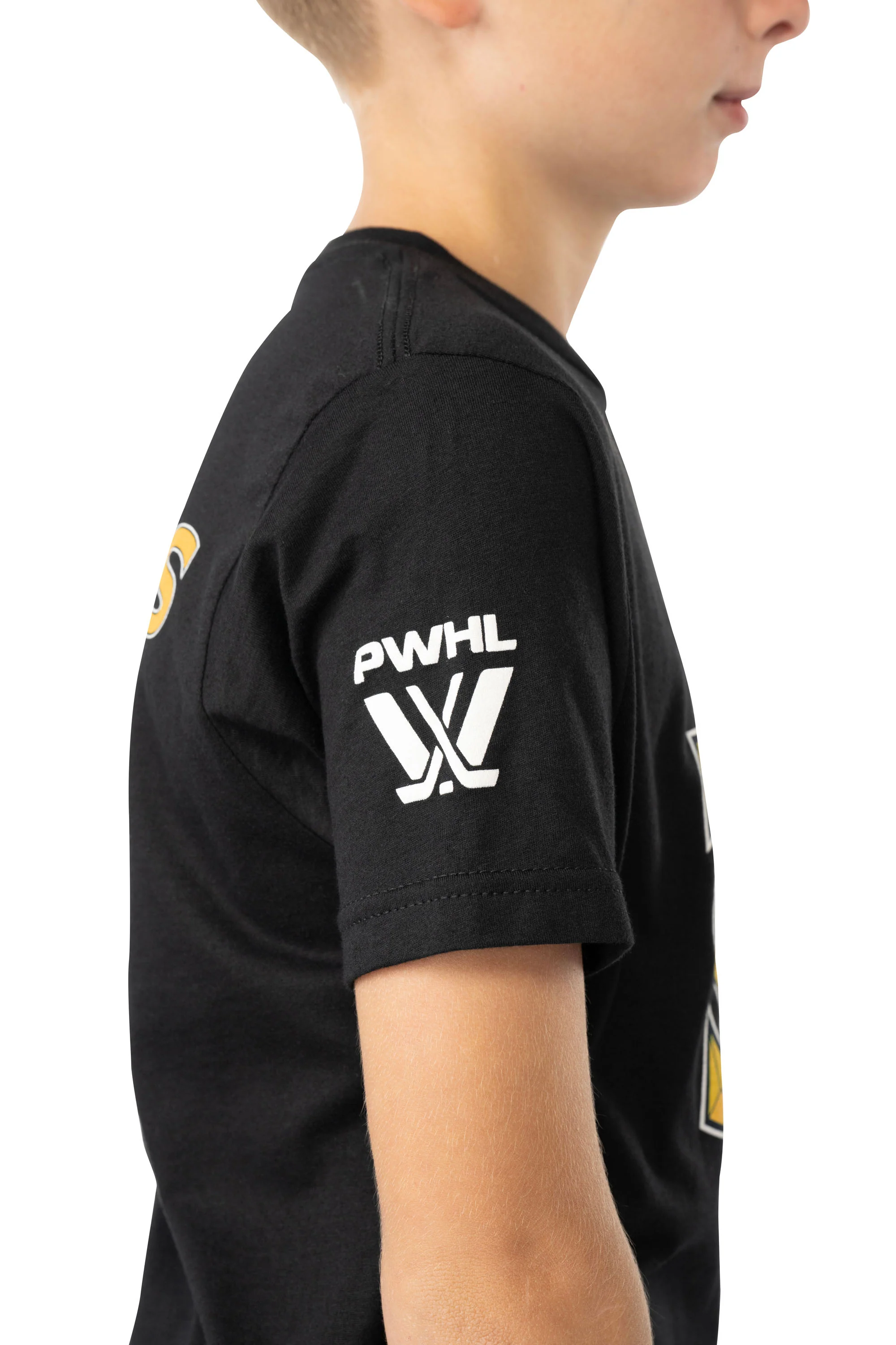 Toronto Sceptres Youth Bauer Front Logo Back Name T-Shirt - Image 3