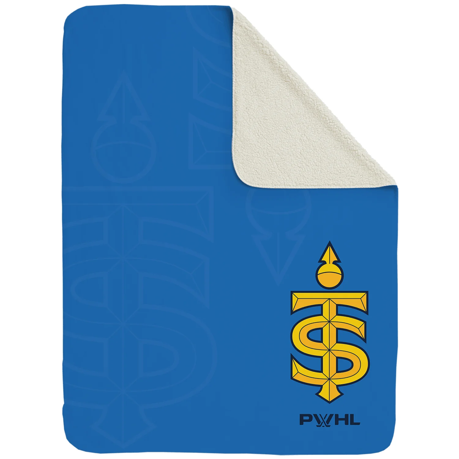 Toronto Sceptres Large Sherpa Fleece Logo Throw Blanket