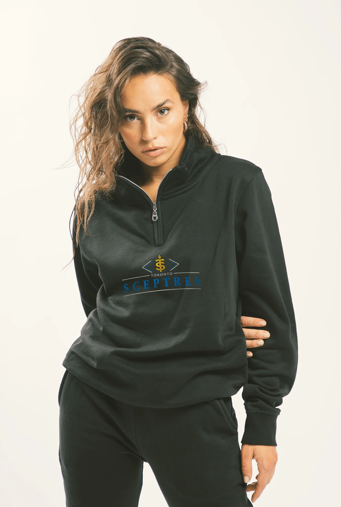 Toronto Sceptres Unisex Peace Collective Fleece Quarter Zip - Image 3