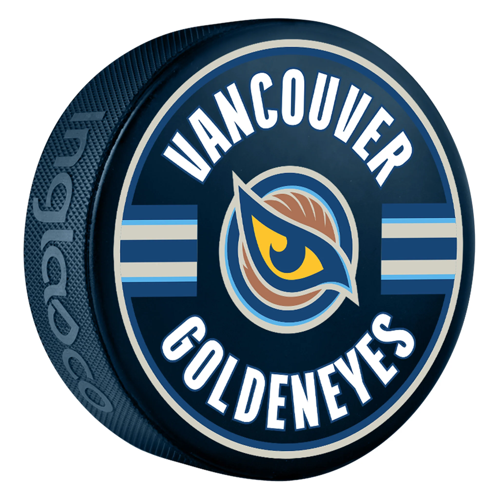 Vancouver Goldeneyes Colored Puck