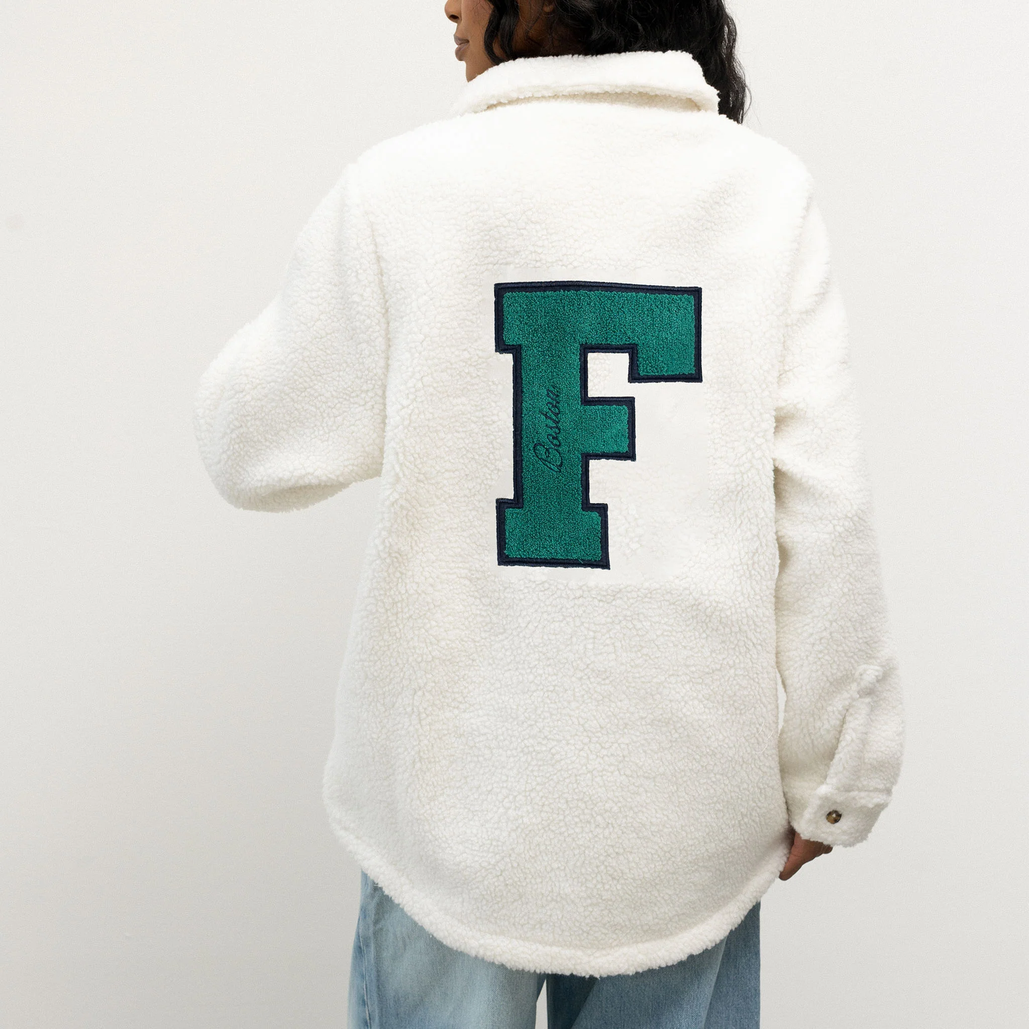 Women's Boston Fleet Line Change Sherpa Jacket - Image 3