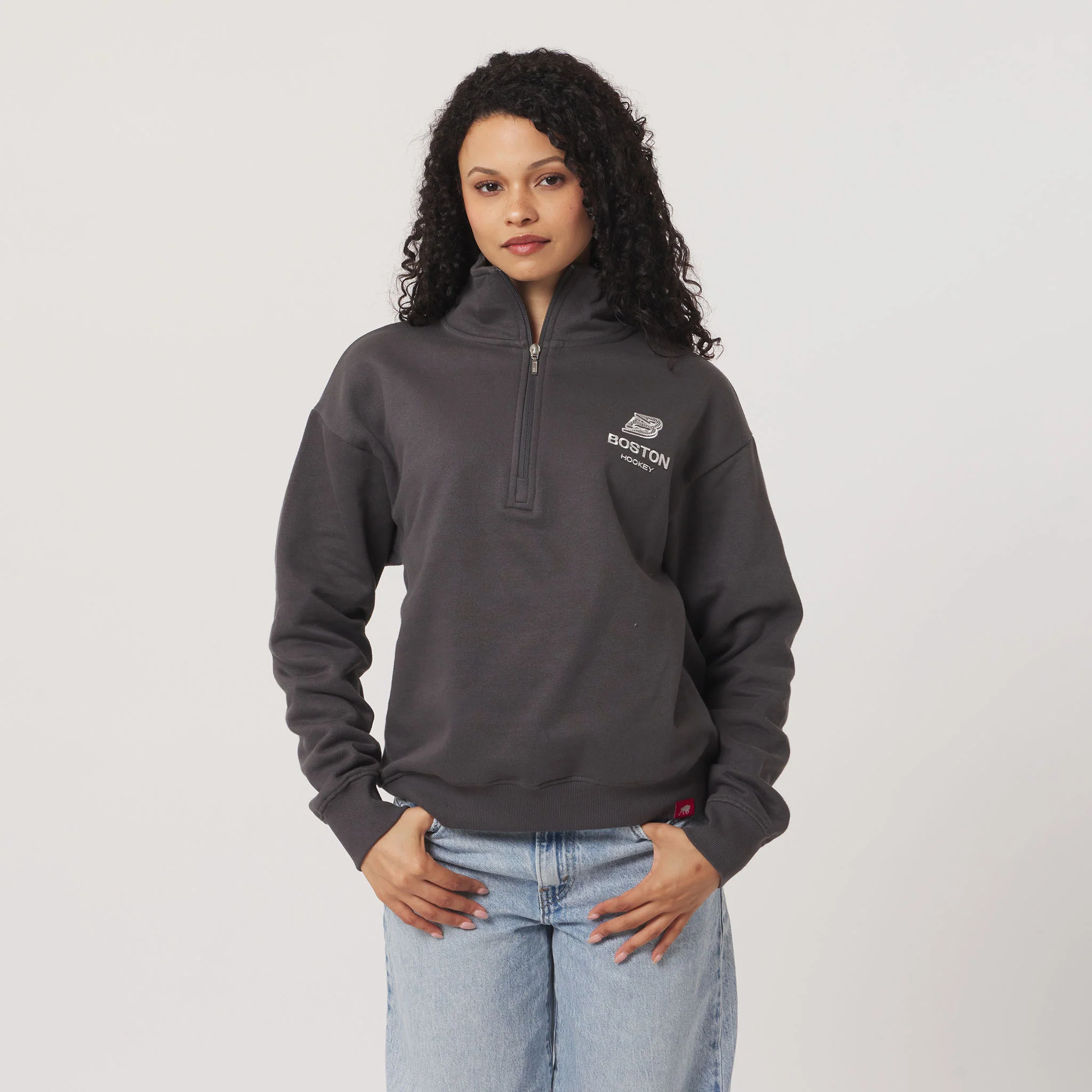 Women's Boston Fleet Sportiqe Marant Quarter Zip - Image 2