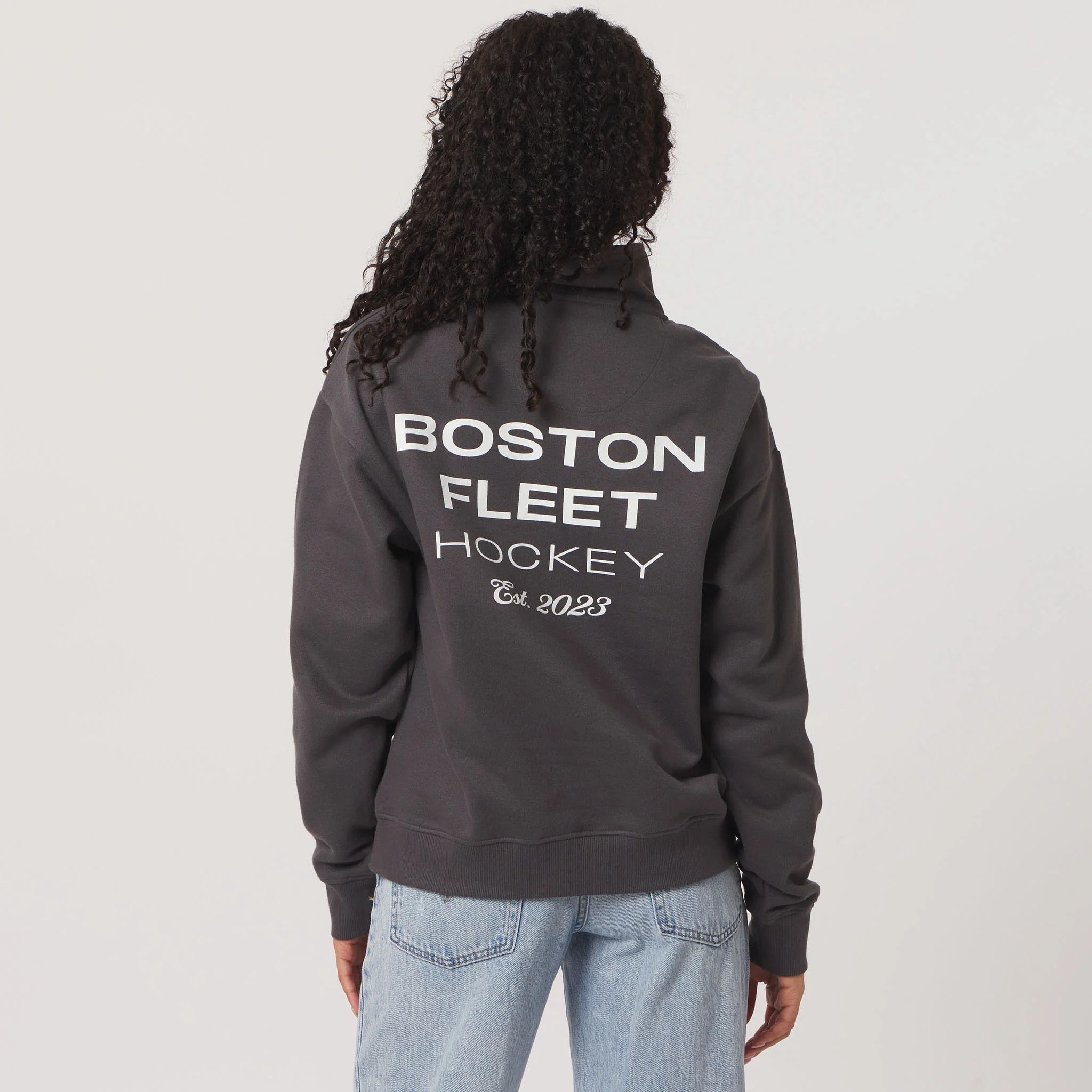 Women's Boston Fleet Sportiqe Marant Quarter Zip - Image 4