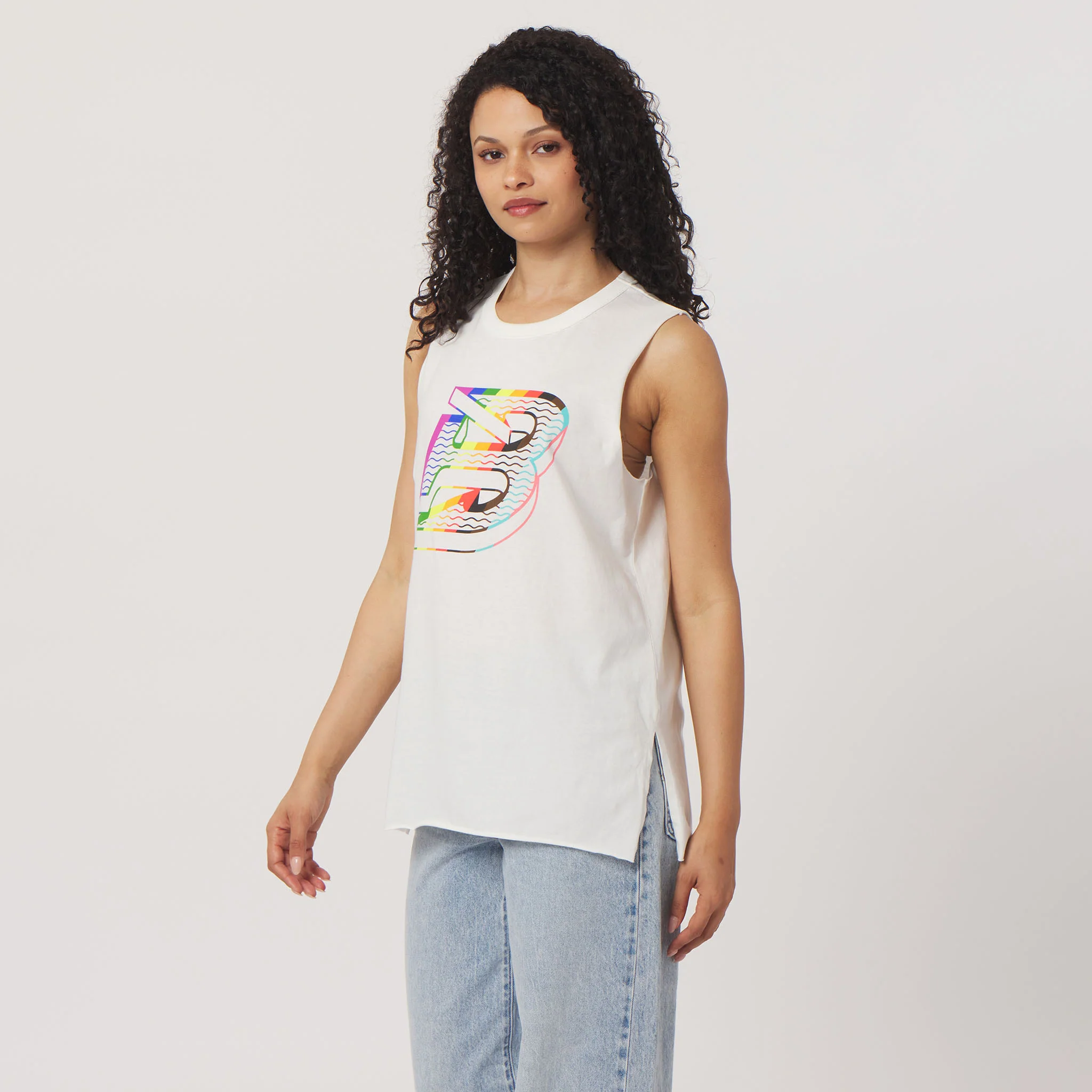 Women's Boston Fleet Sportiqe Mia Pride Tank Top - Image 2