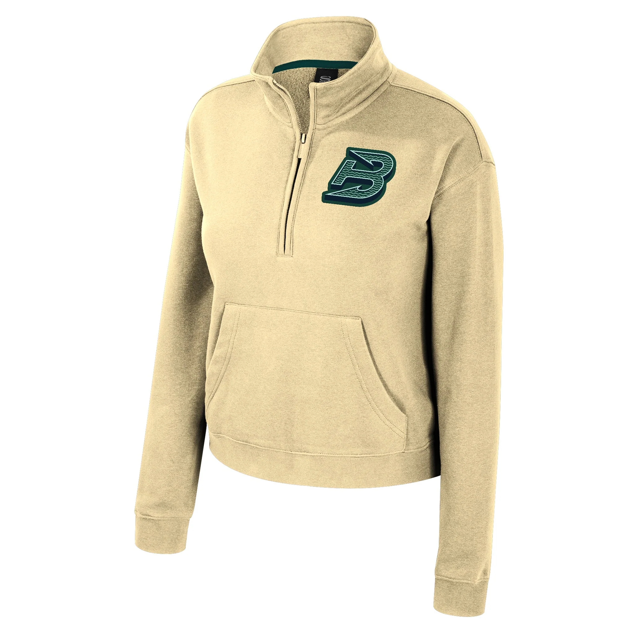 Women's Boston Fleet Stadium Essentials Varsity Manager 1/2 Zip Fleece Pullover - Limited Edition